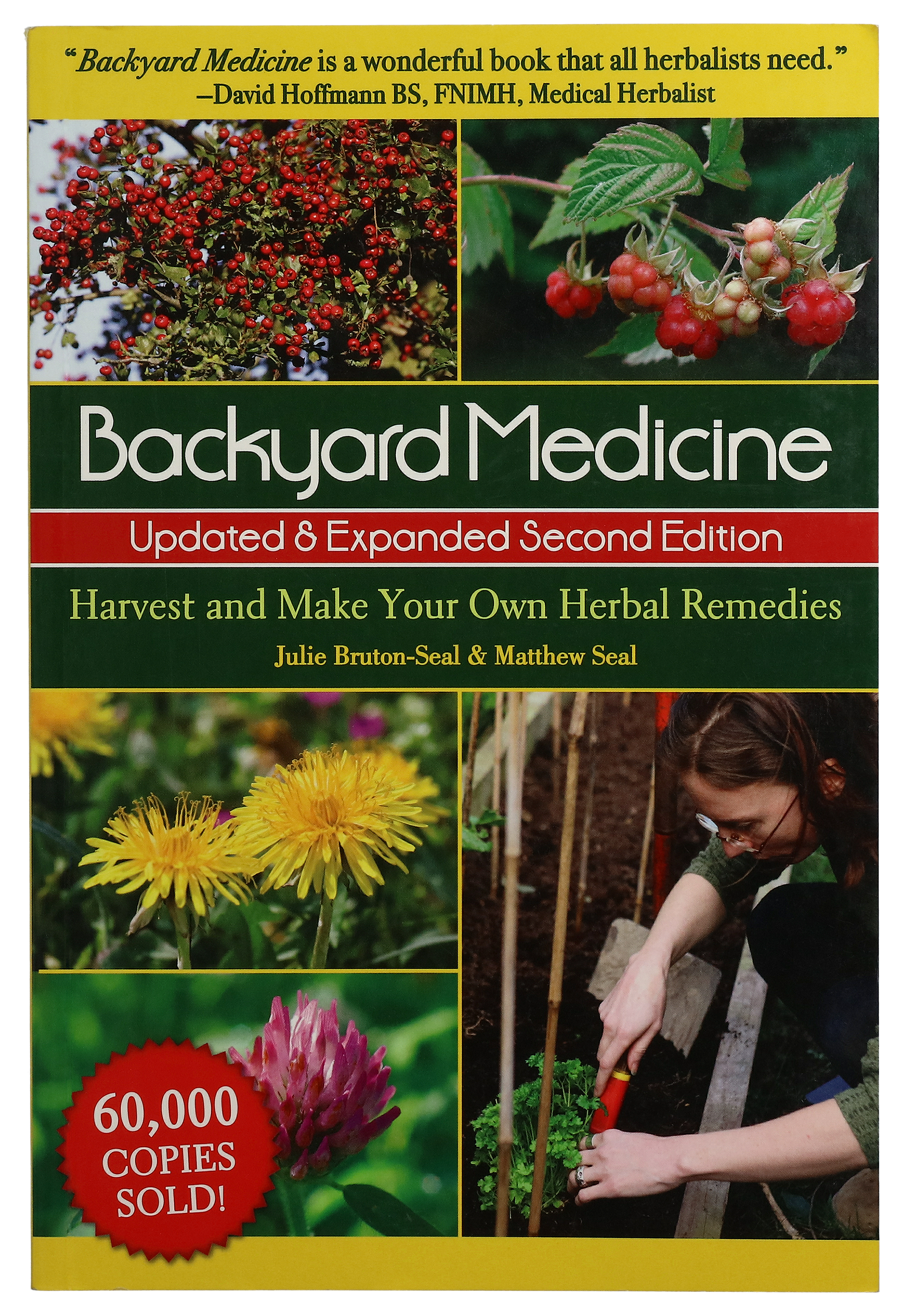 Backyard Medicine Harvest and Make Your Own Herbal Remedies Second Edition Book by Julie Bruton-Seal and Matthew Seal