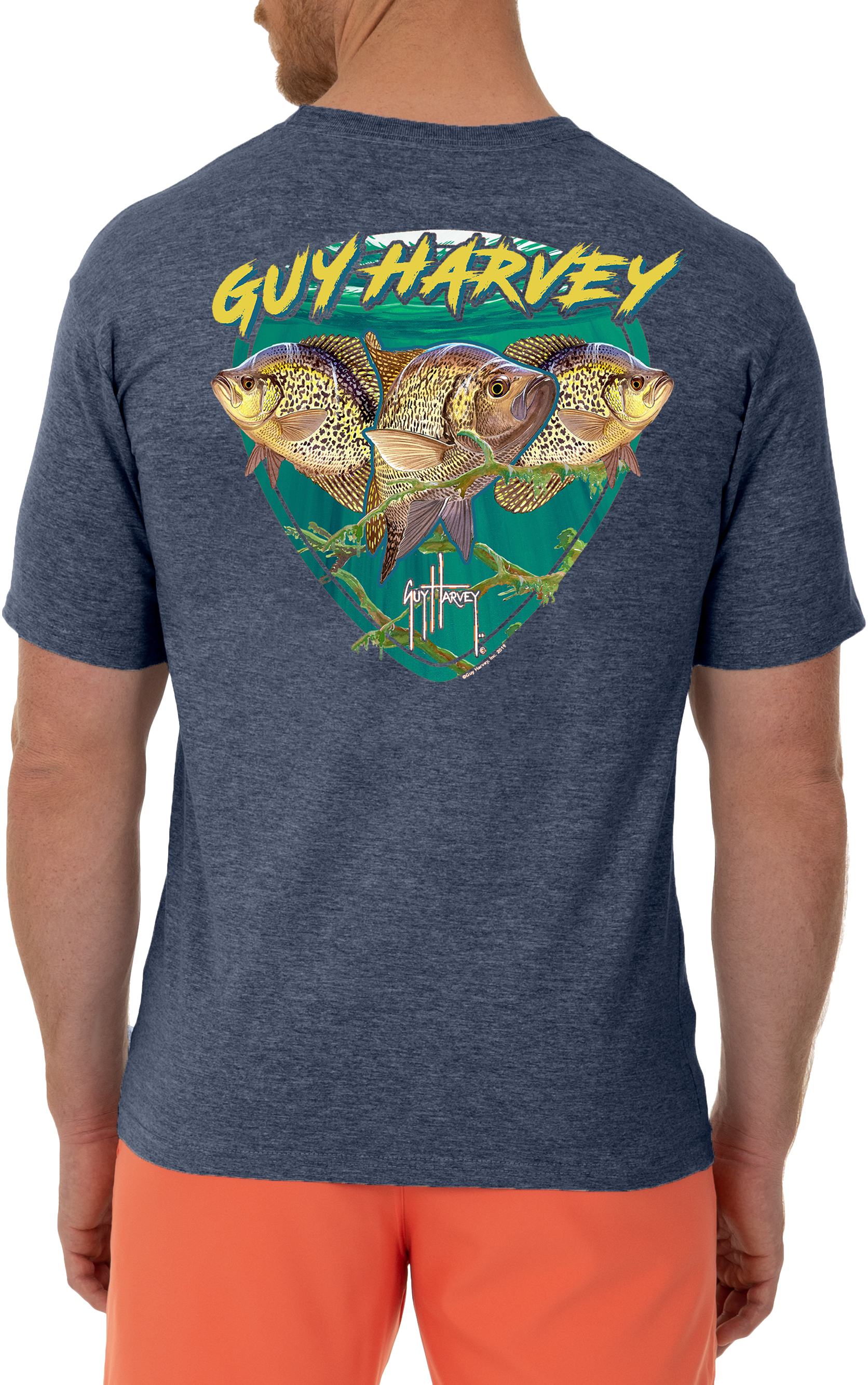 Guy Harvey Crappie Short-Sleeve T-Shirt For Men