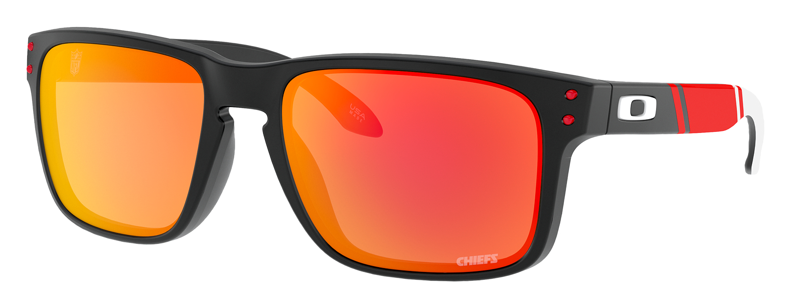 OAKLEY Kansas City Chiefs-áHolbrook-áOO9102-áPrizm-áBronze Iridium Mirror Sunglasses