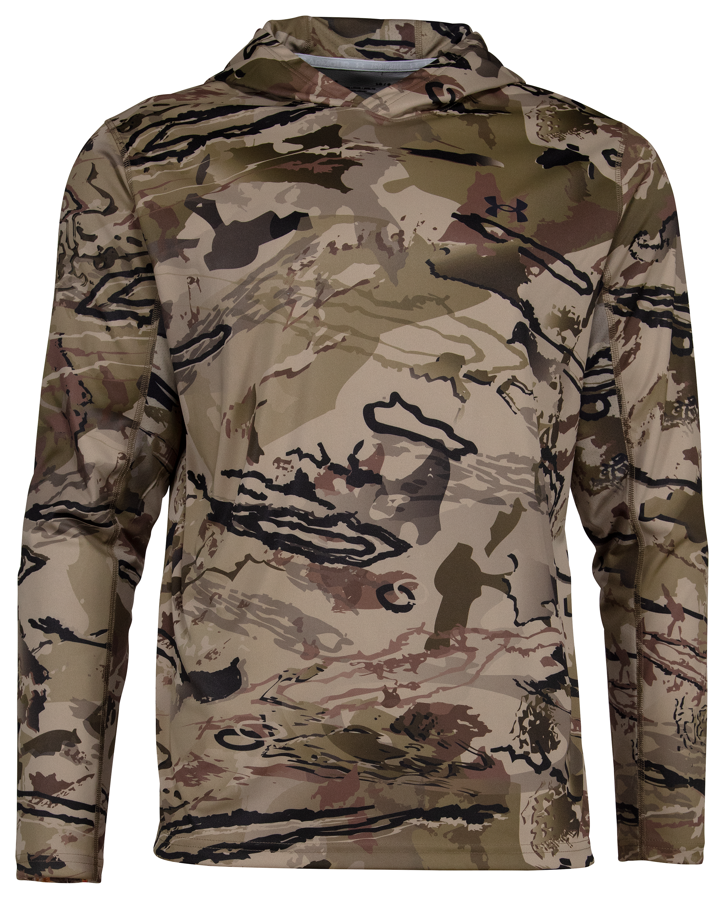 UNDER ARMOUR MEN'S ISO-CHILL BRUSH LINE HOODIE REALTREE EDGE