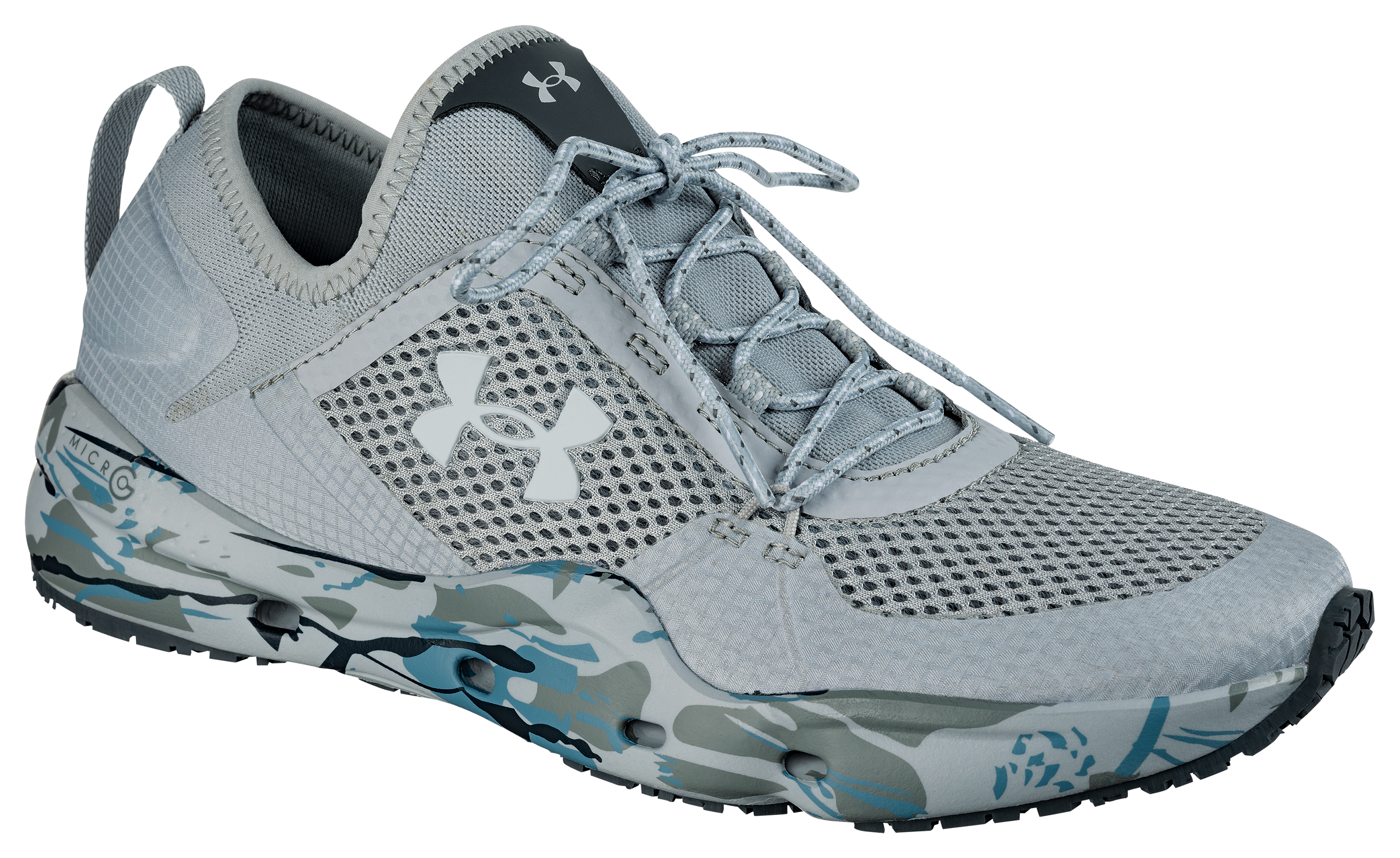 Under Armour Shoes Womens 10 Gray Sneaker Micro G Fuel Running Athletic  Sneakers