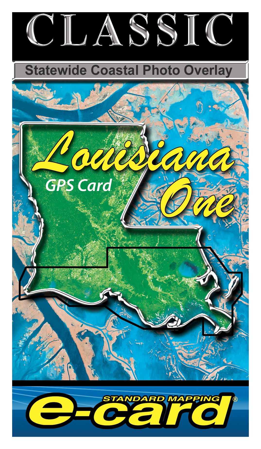 Standard Mapping Services Classic Marine Map GPS E-Cards - LA One Classic - Lowrance