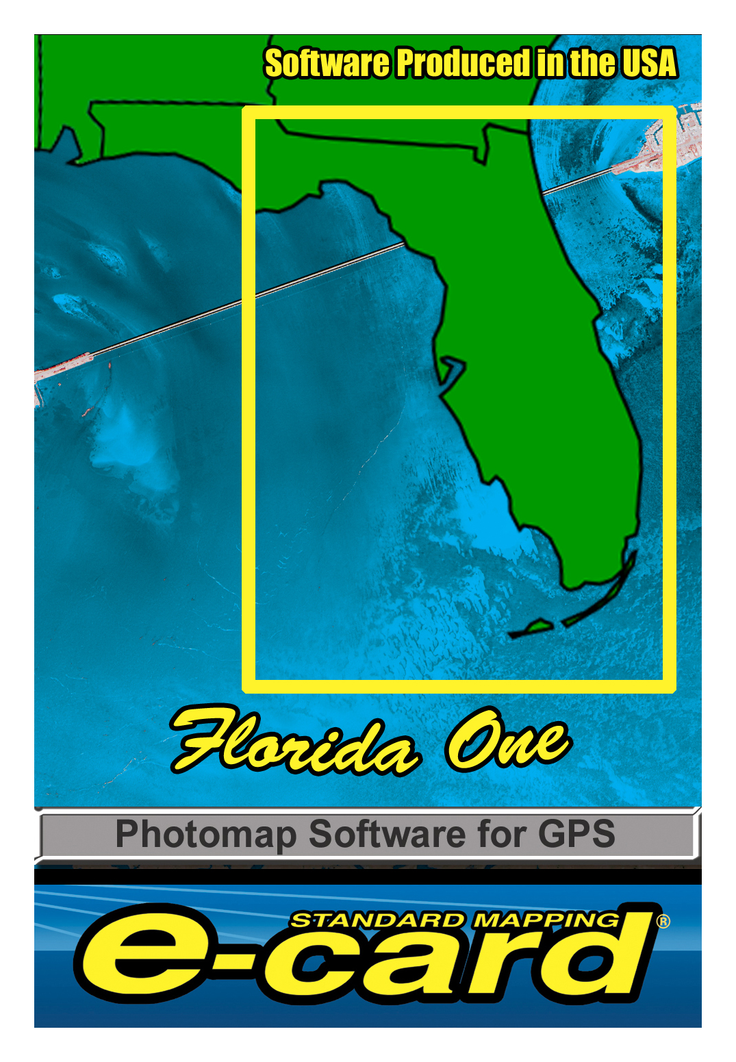 Standard Mapping Services Classic Marine Map GPS E-Cards - FL One Classic - Lowrance
