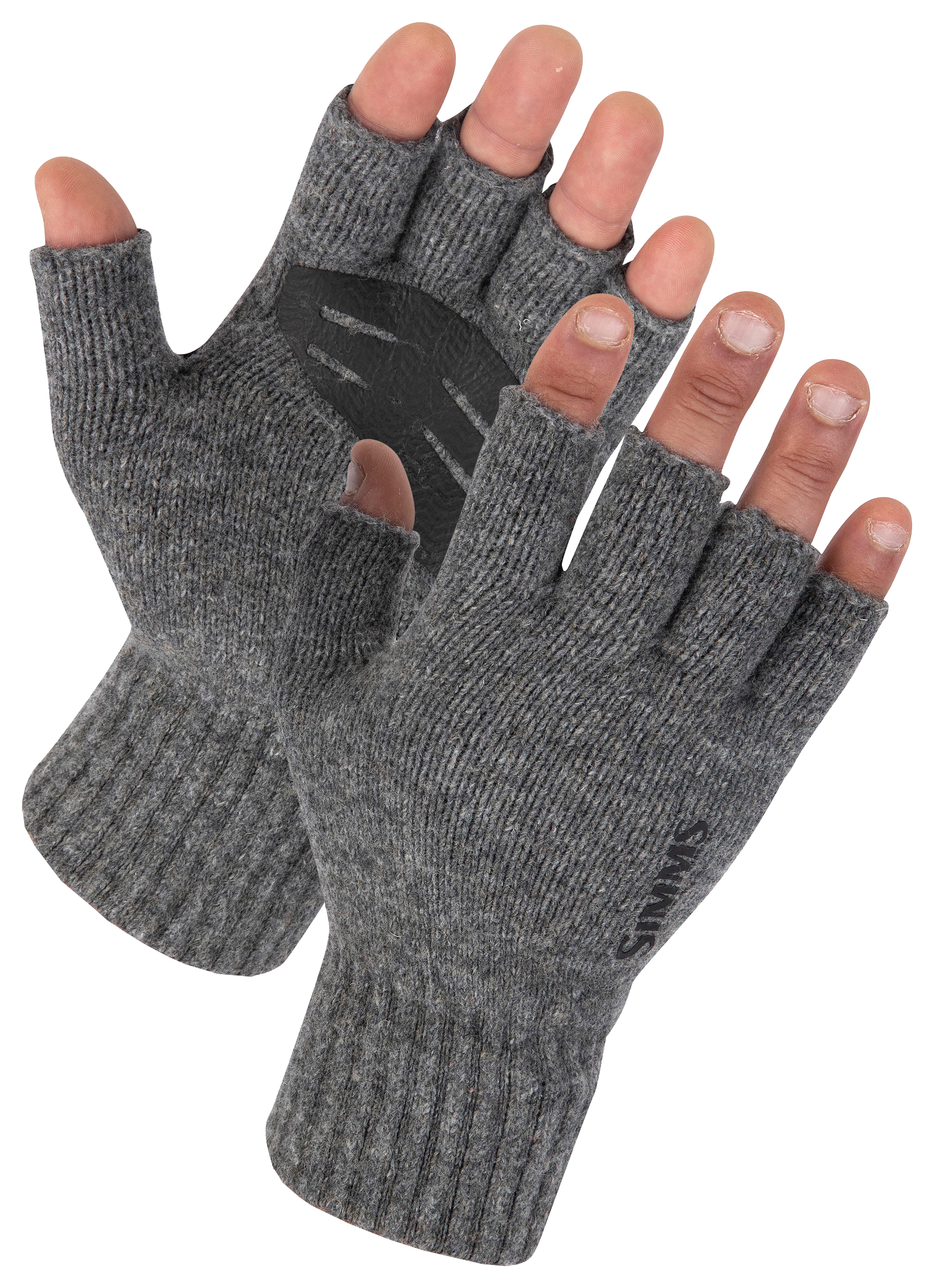 Simms Wool Half Finger Glove