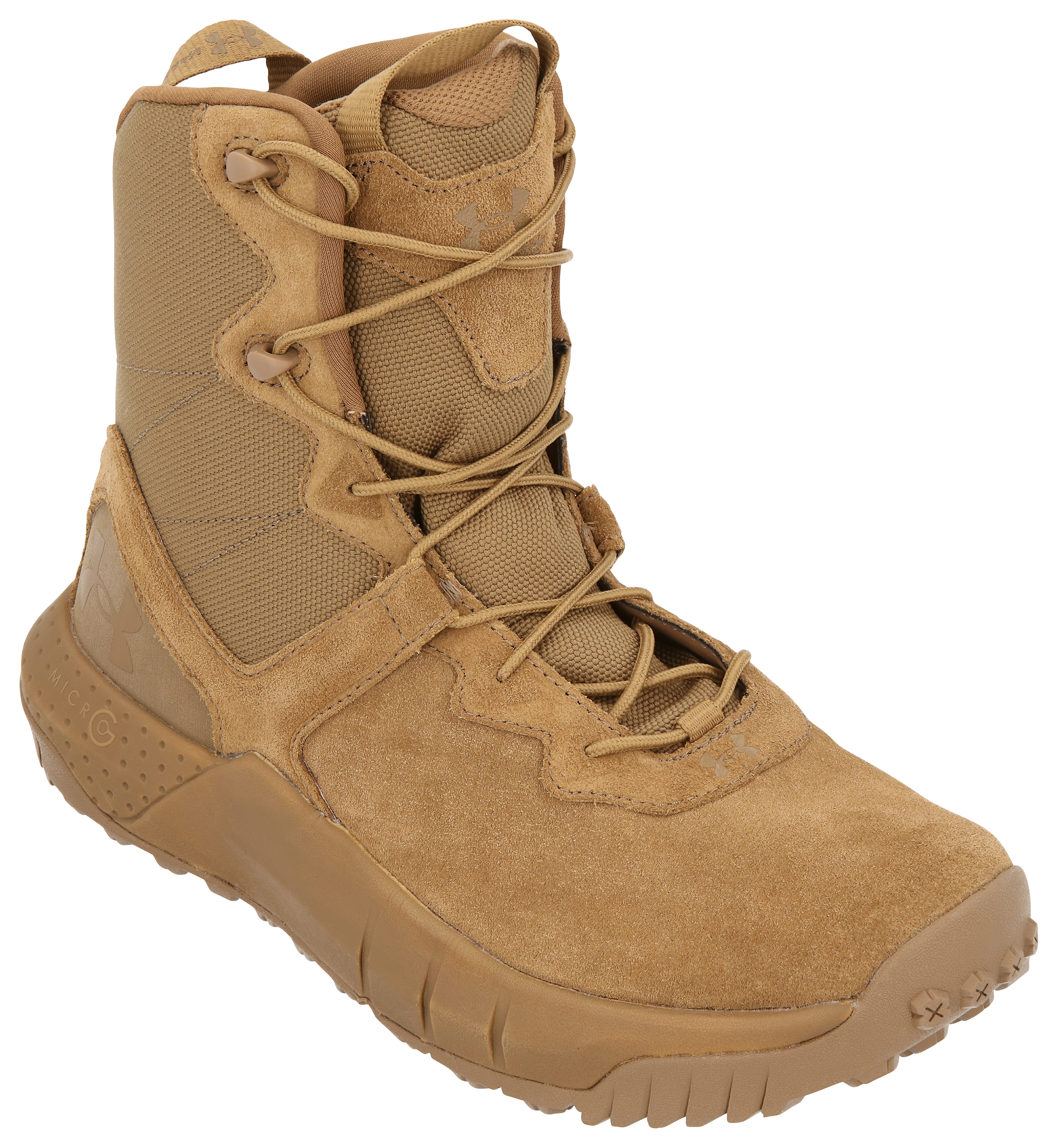 Under Armour Micro G Valsetz AR 670-1 Tactical Boots for Men - Coyote - 8 5M