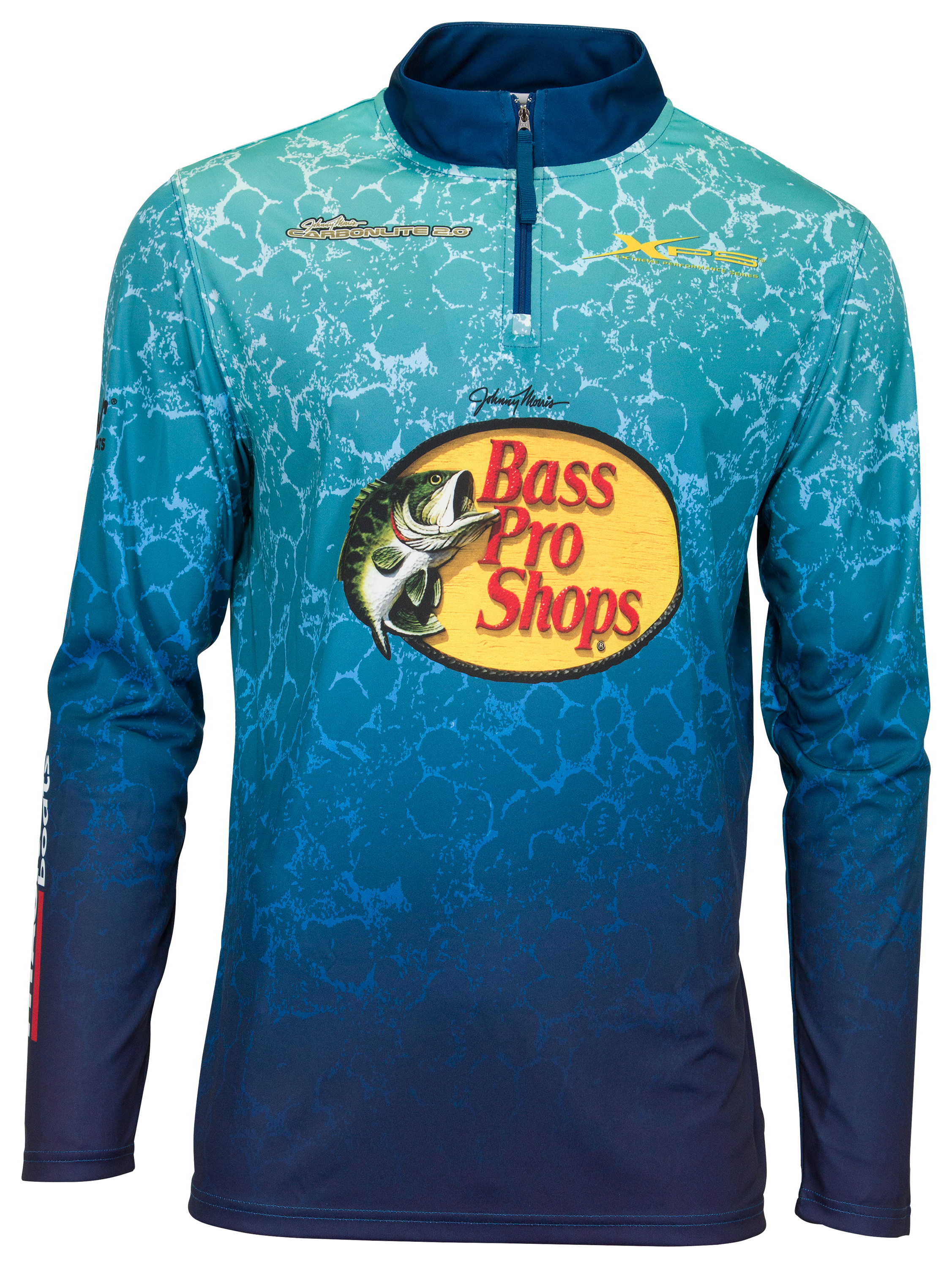 Bass Pro Shops Logo Long-Sleeve Fishing Jersey for Men