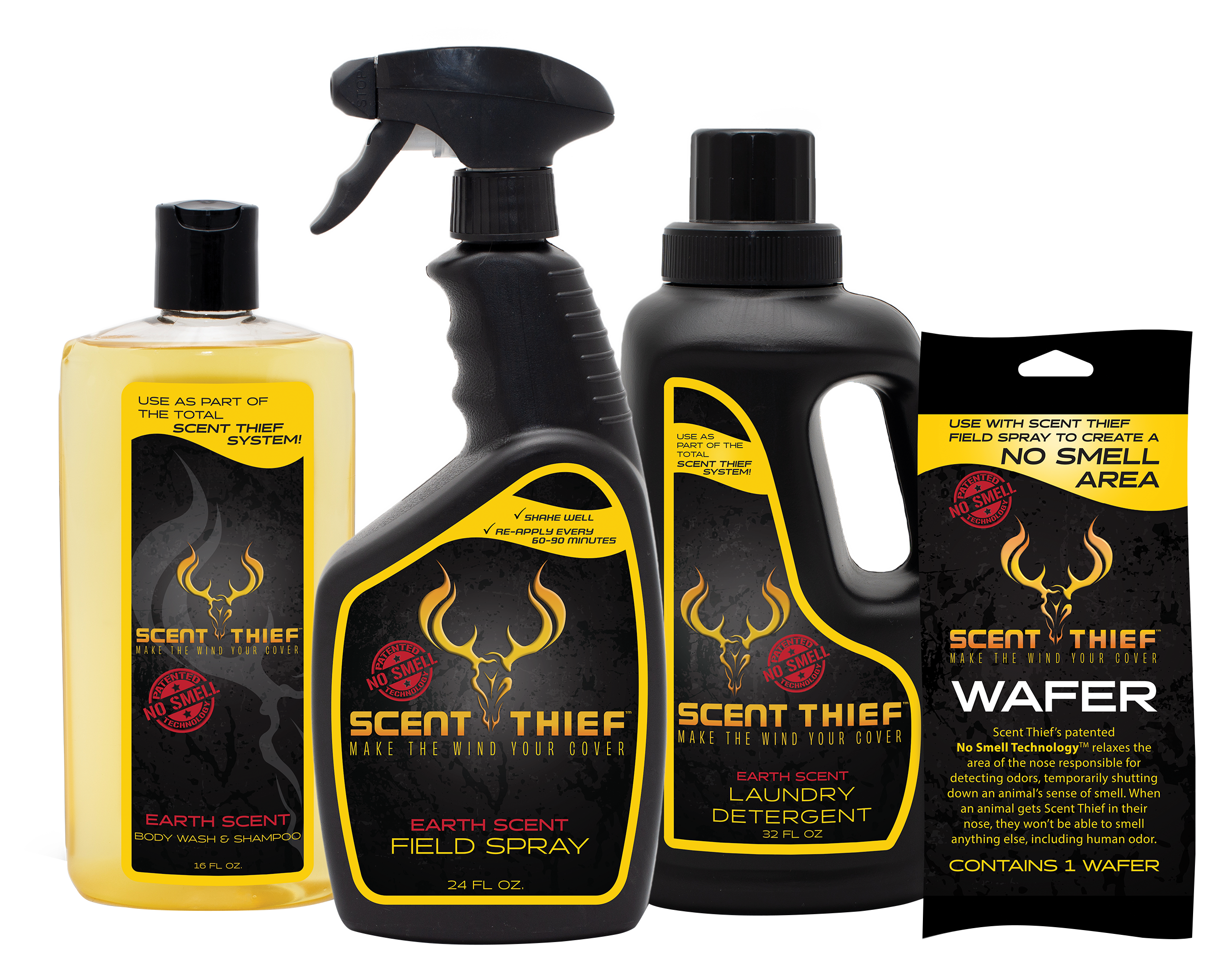 Scent Thief Trophy Pack Hunting Scent Control Combo
