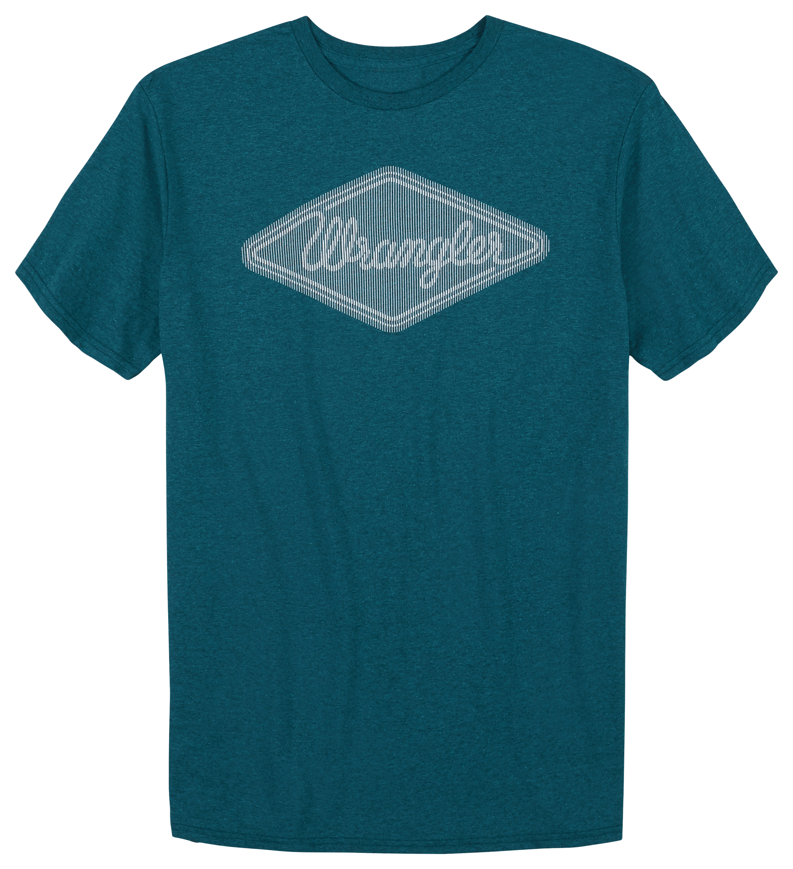 Wrangler Patch Short-Sleeve T-Shirt for Men - Cyan Pepper Heather - XL product image
