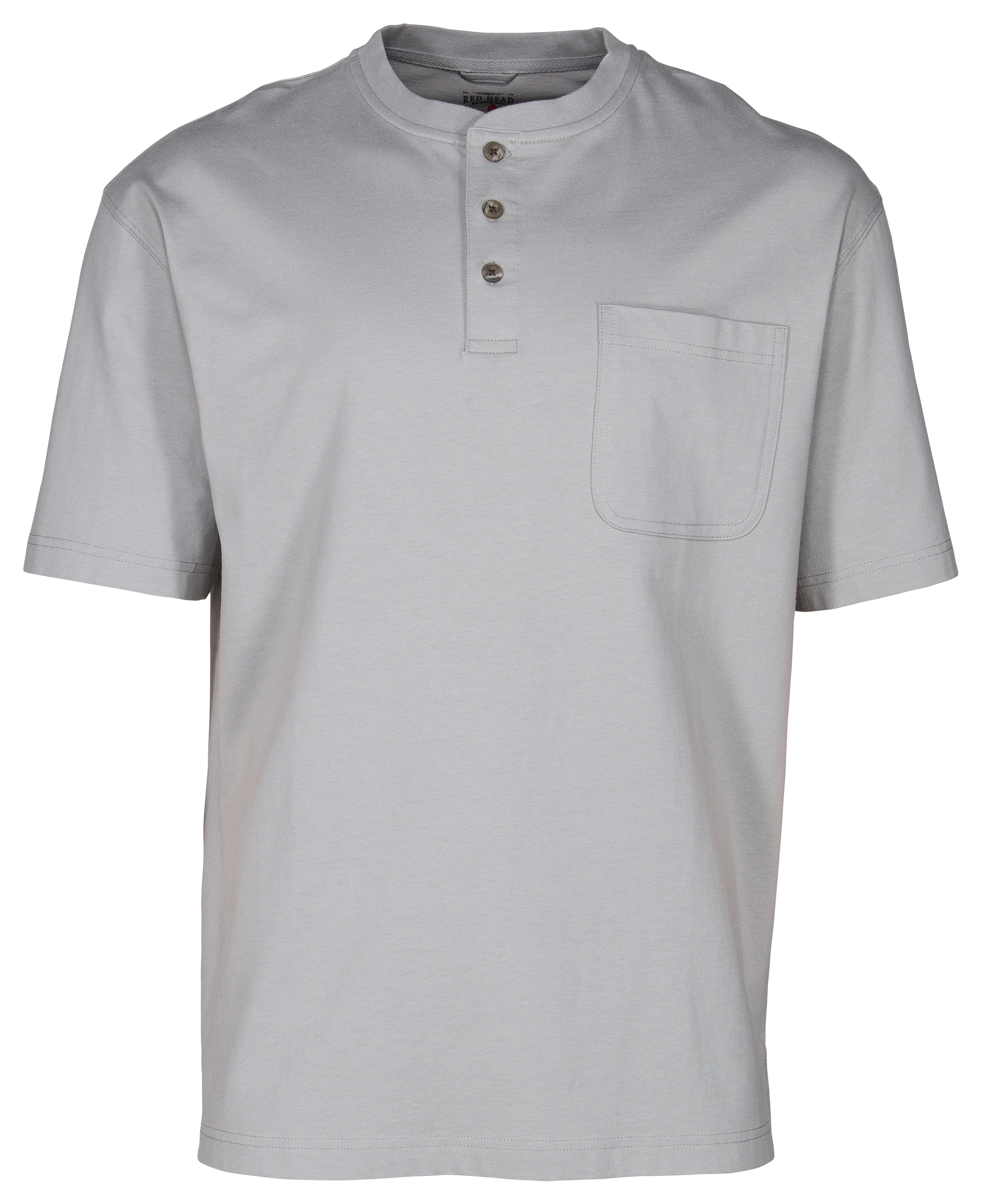 REDHEAD Henley Pocket Short-Sleeve Shirt for Men