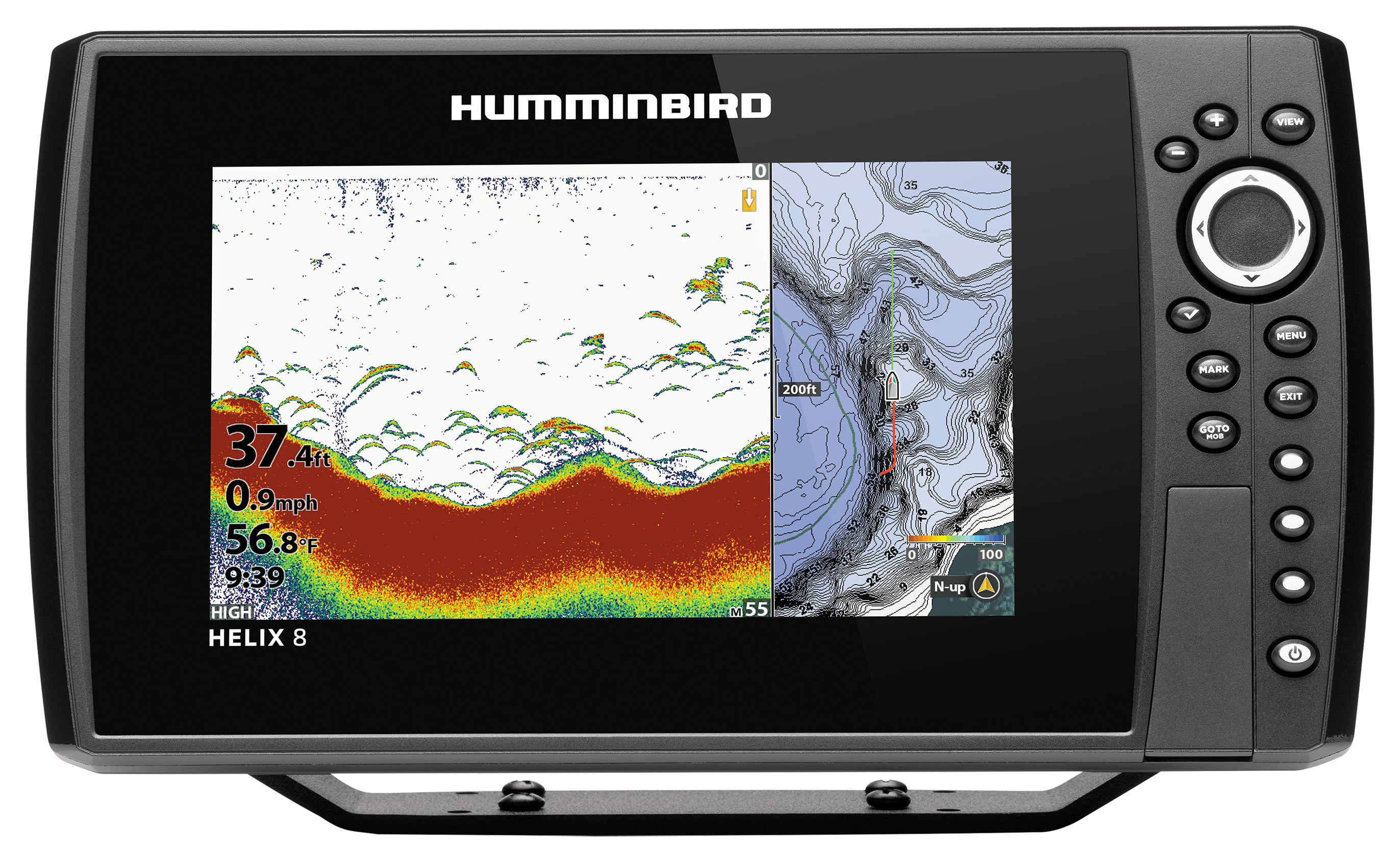Humminbird HELIX 8 CHIRP MEGA SI+ GPS G4N Fish Finder/Chartplotter
