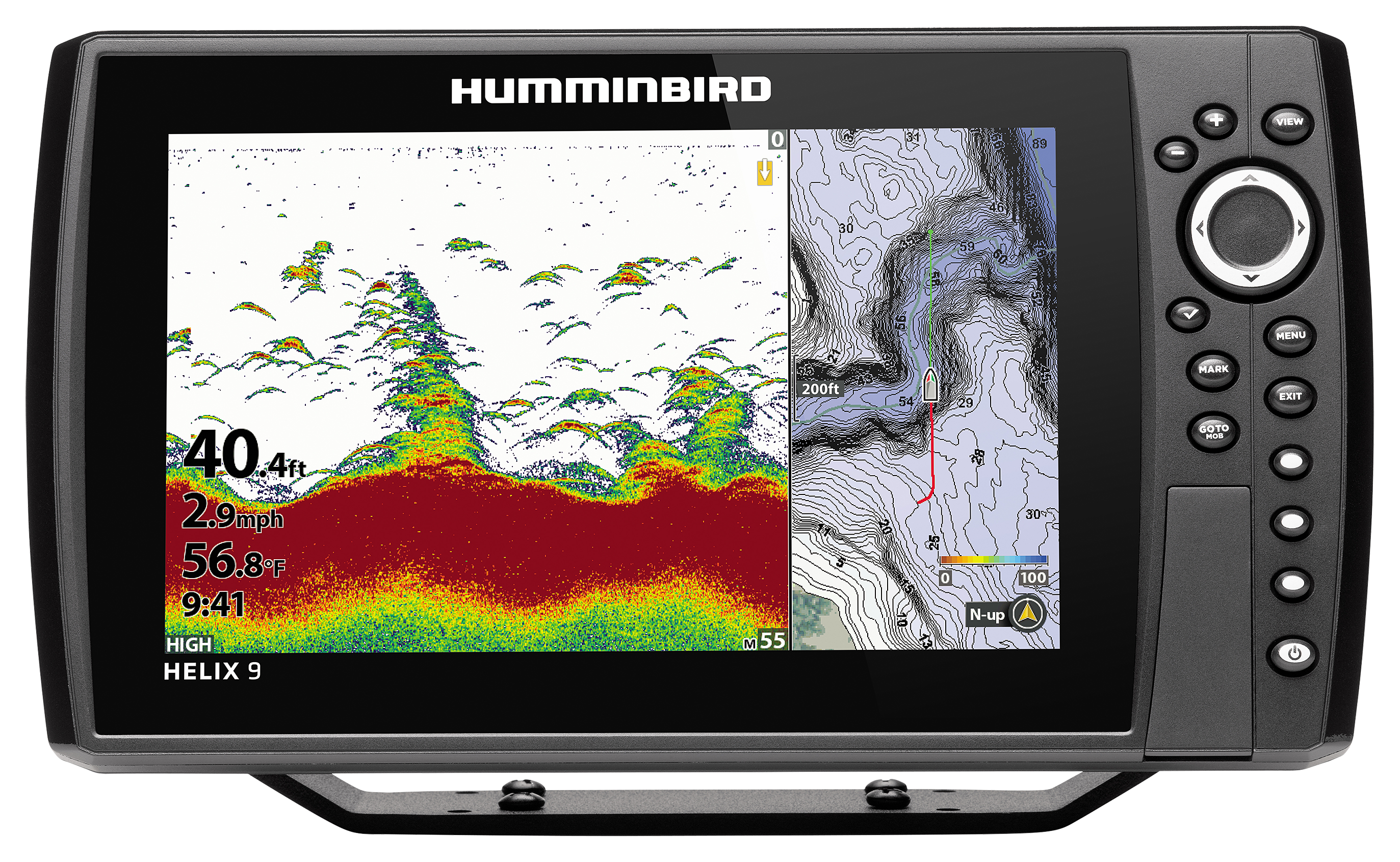 Humminbird HELIX 9 CHIRP MEGA SI GPS G4N Fish Finder/Chartplotter