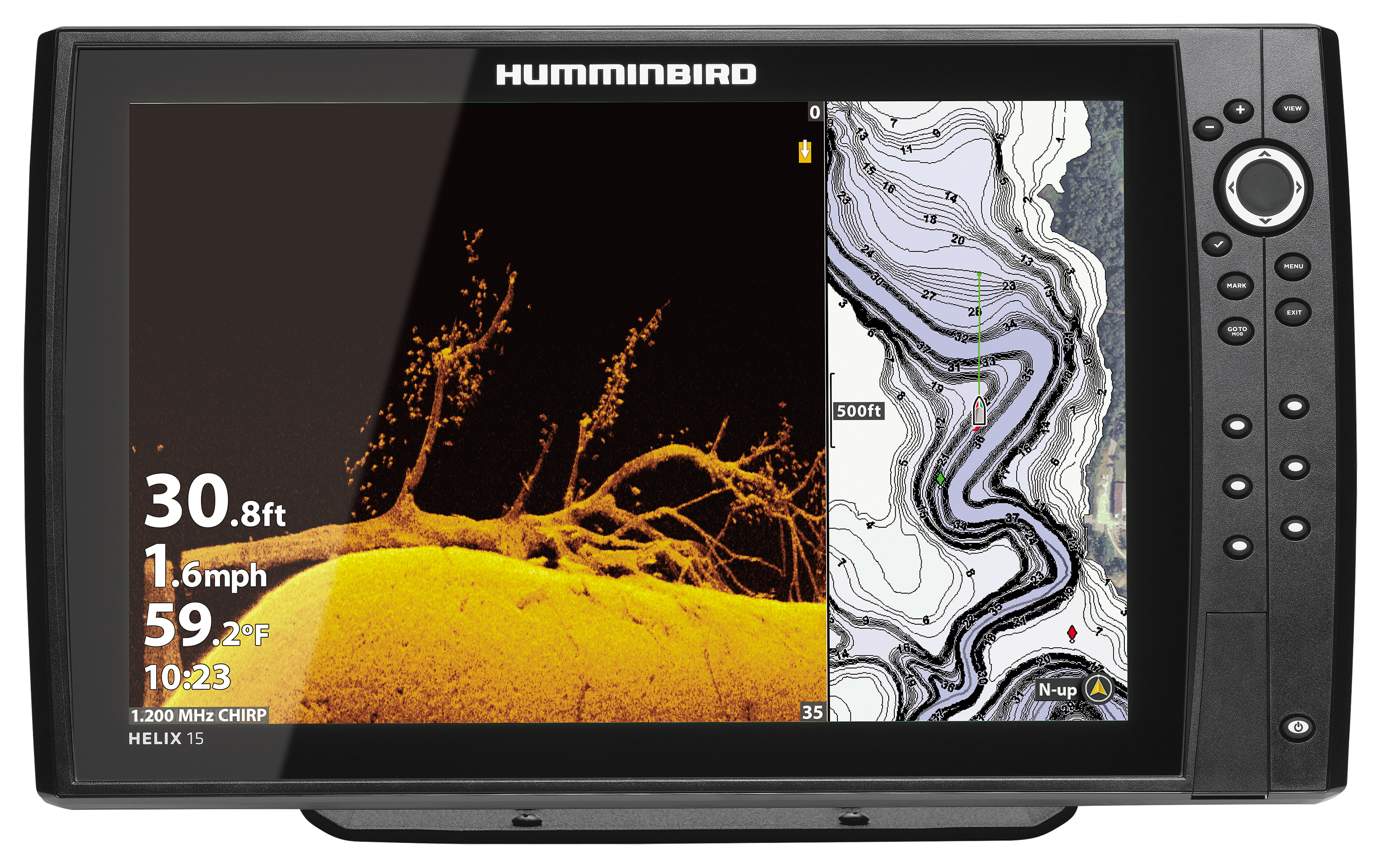 Humminbird HELIX 15 CHIRP GPS G4N Fish Finder/Chartplotter