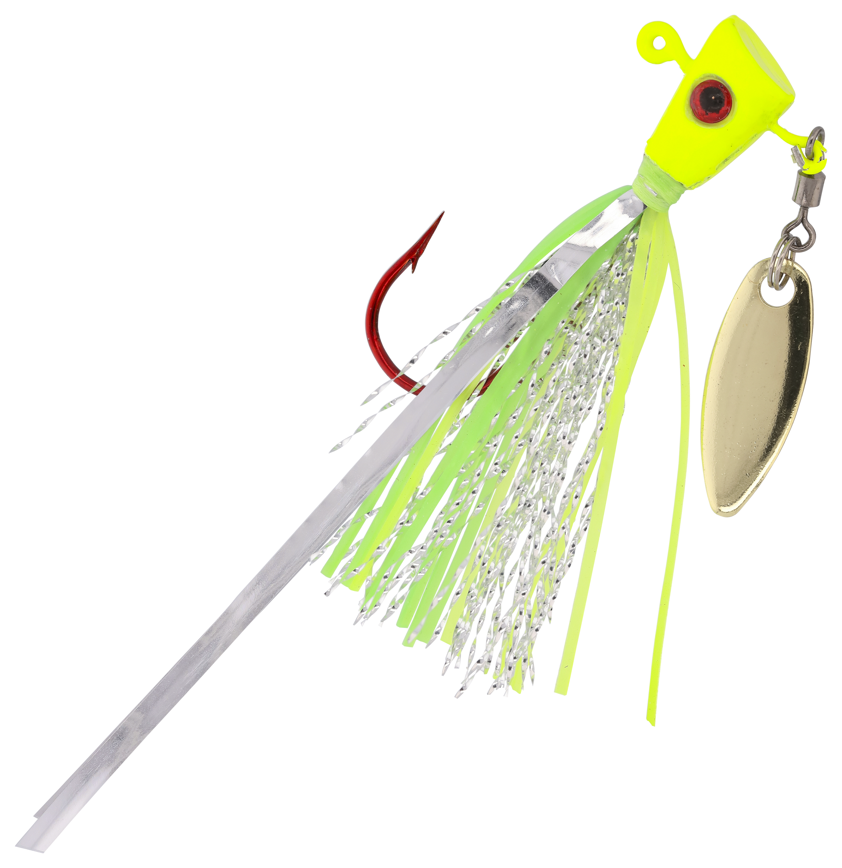 Crappie Magnet Fin Spin Pro Series Jig - Wizard Glow - 1/8 oz.