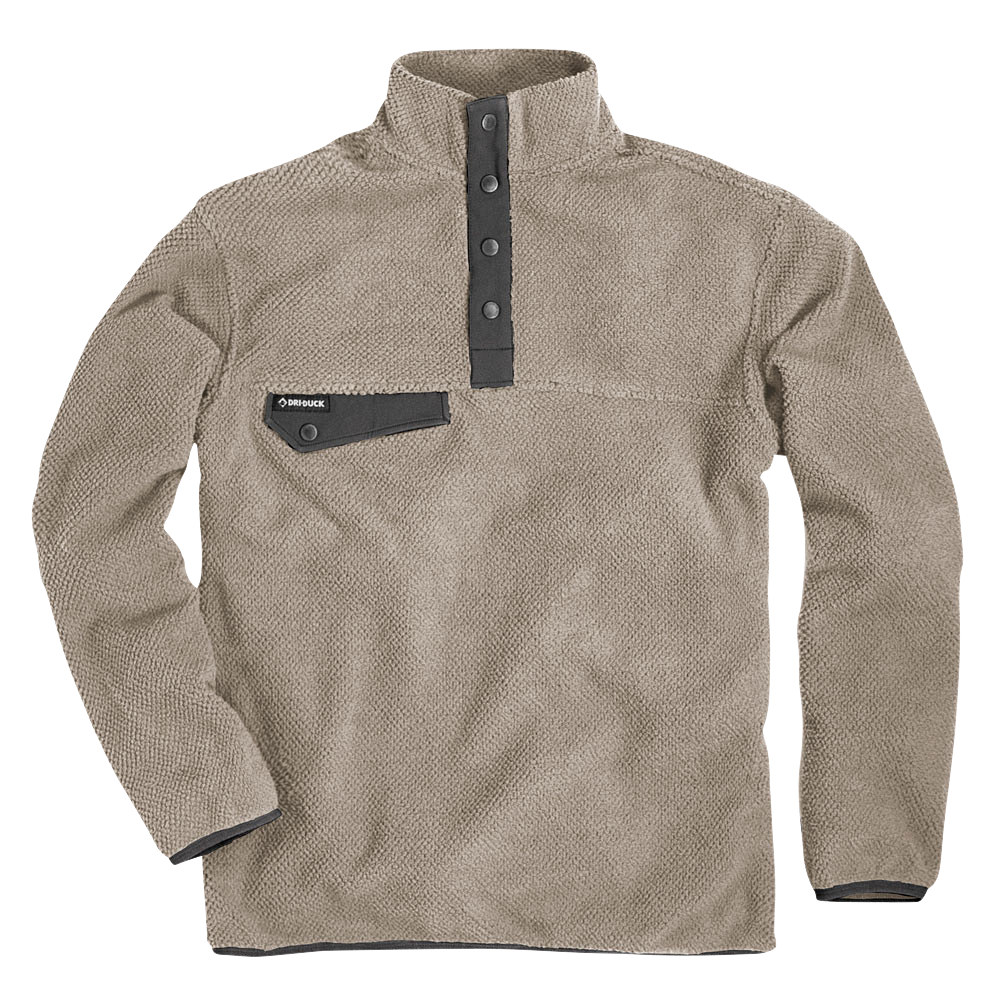 Dri-Duck Brooks Long-Sleeve Pullover for Men - Moss