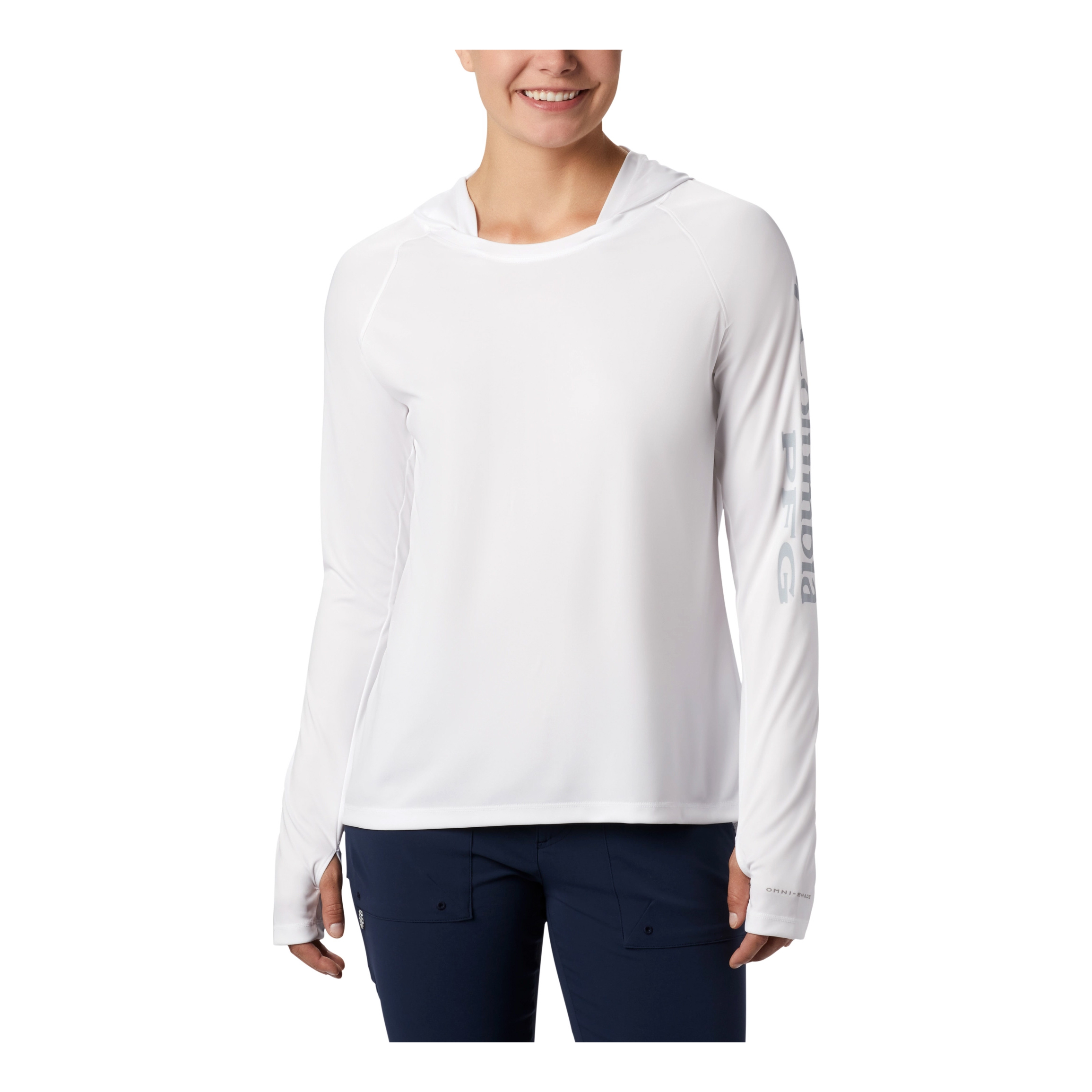 COLUMBIA PFG Tidal Tee Long-Sleeve Hoodie for Ladies