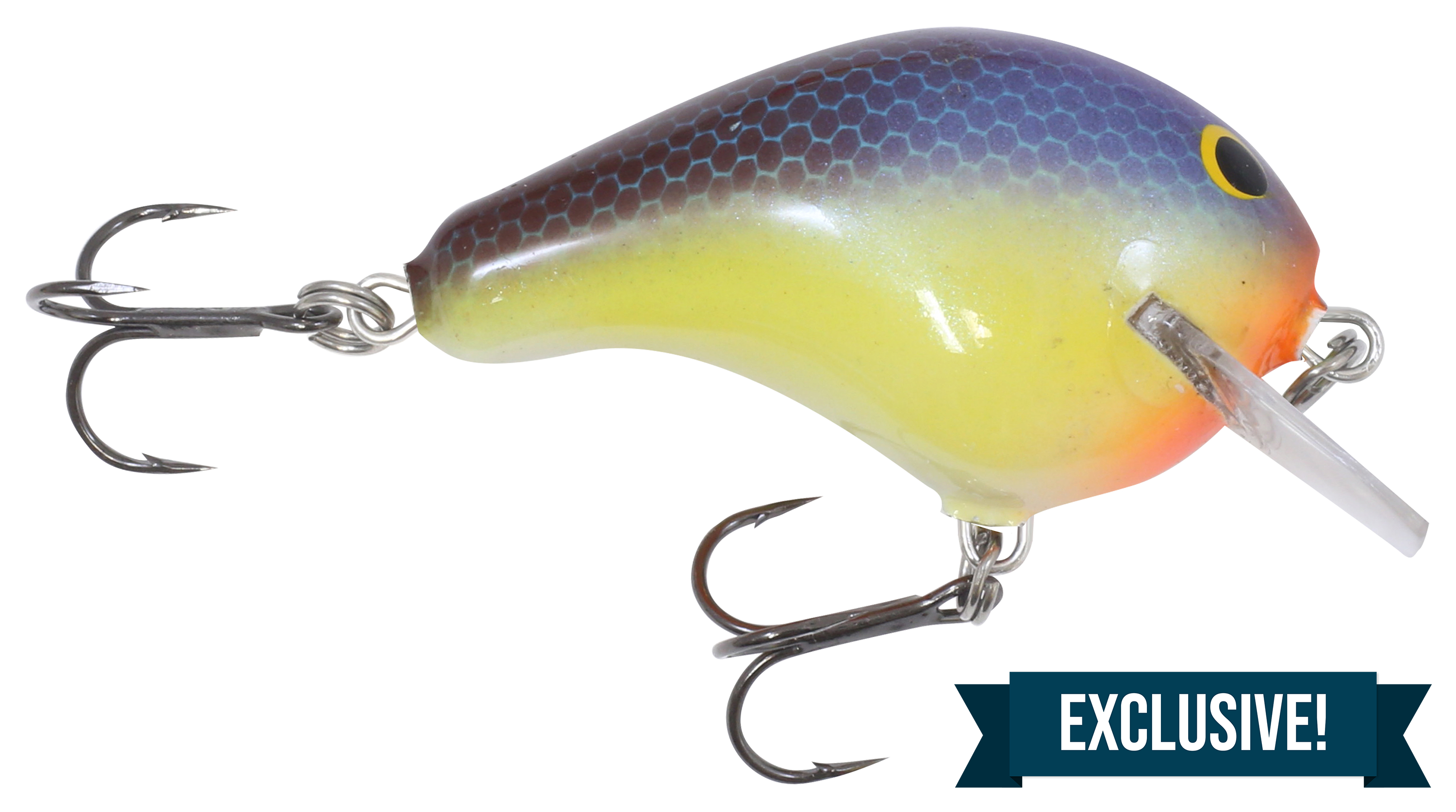Bagley Balsa B1 Squarebill Crankbait - 2 - Bone Belly Gill