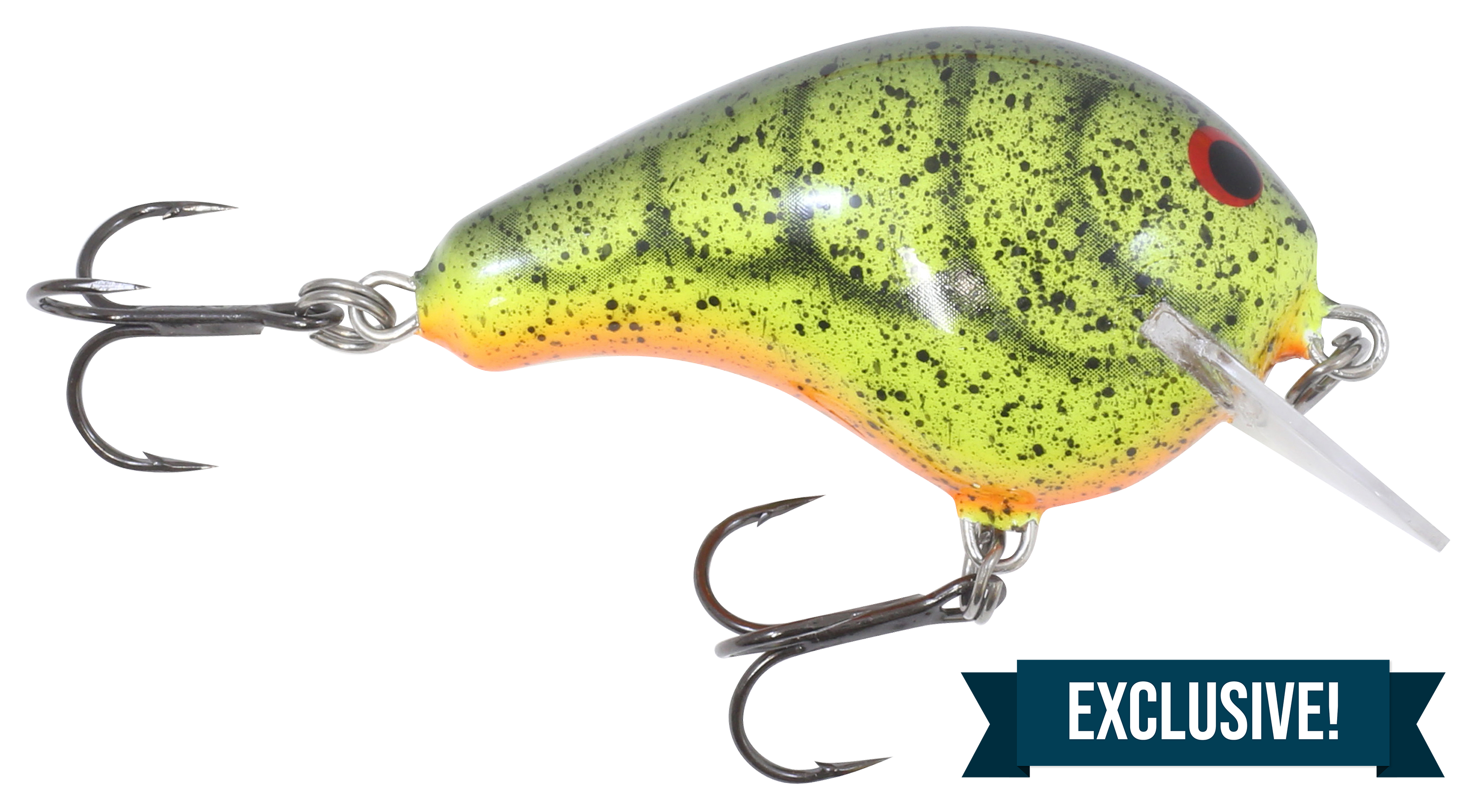 Bagley Balsa B1 Squarebill Crankbait - 2 - Camo Green Craw