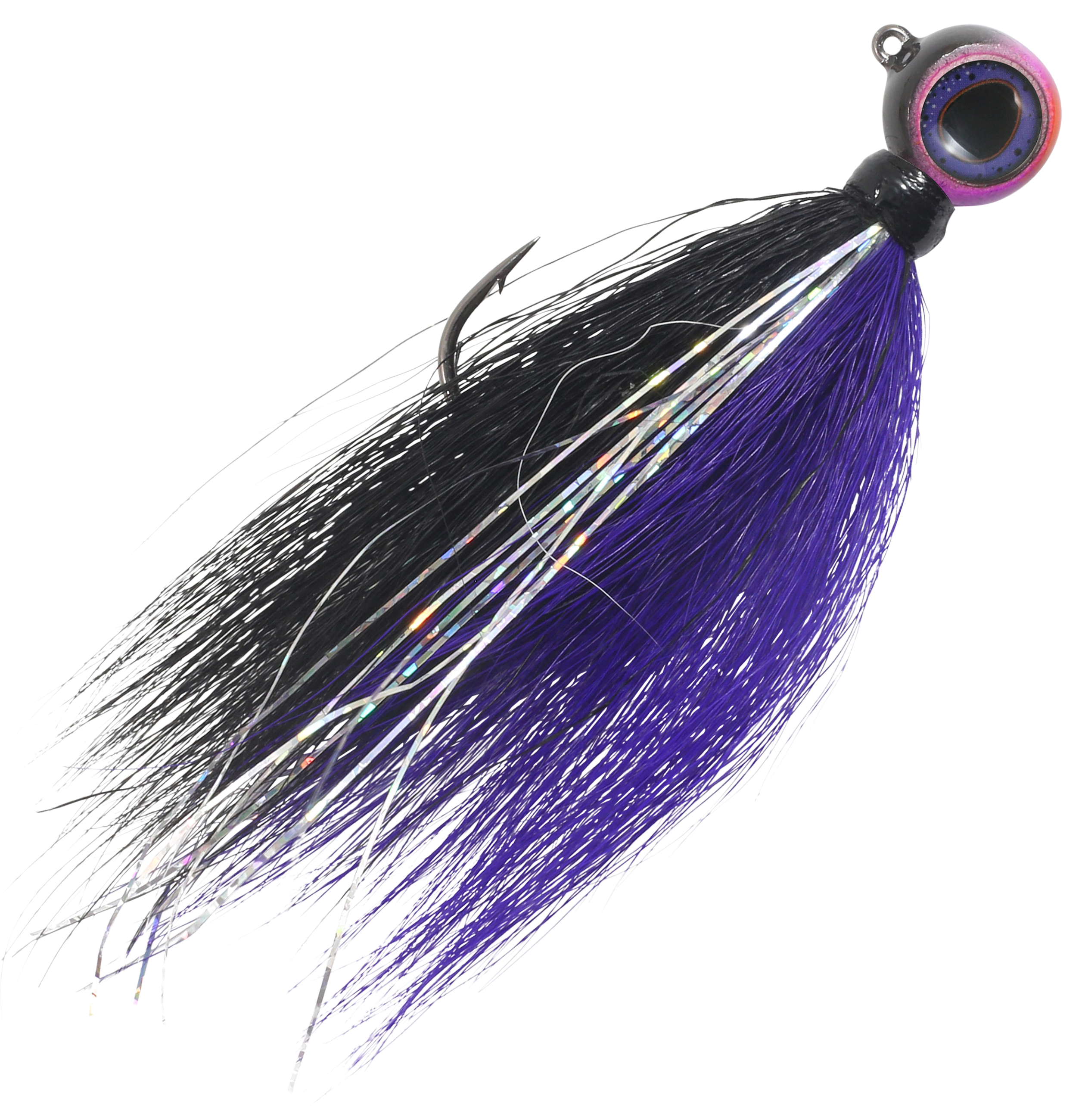 Image of Northland Fishing Tackle Deep-Vee Bucktail Jig - 3/8 oz. - Purpledescent