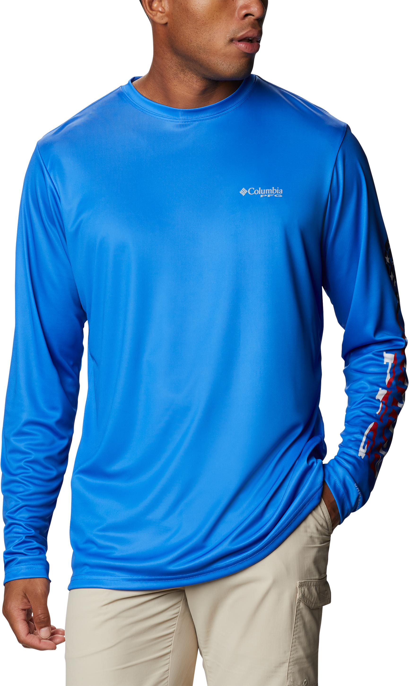 COLUMBIA Terminal Tackle PFG Sleeve Long-Sleeve Shirt for Men