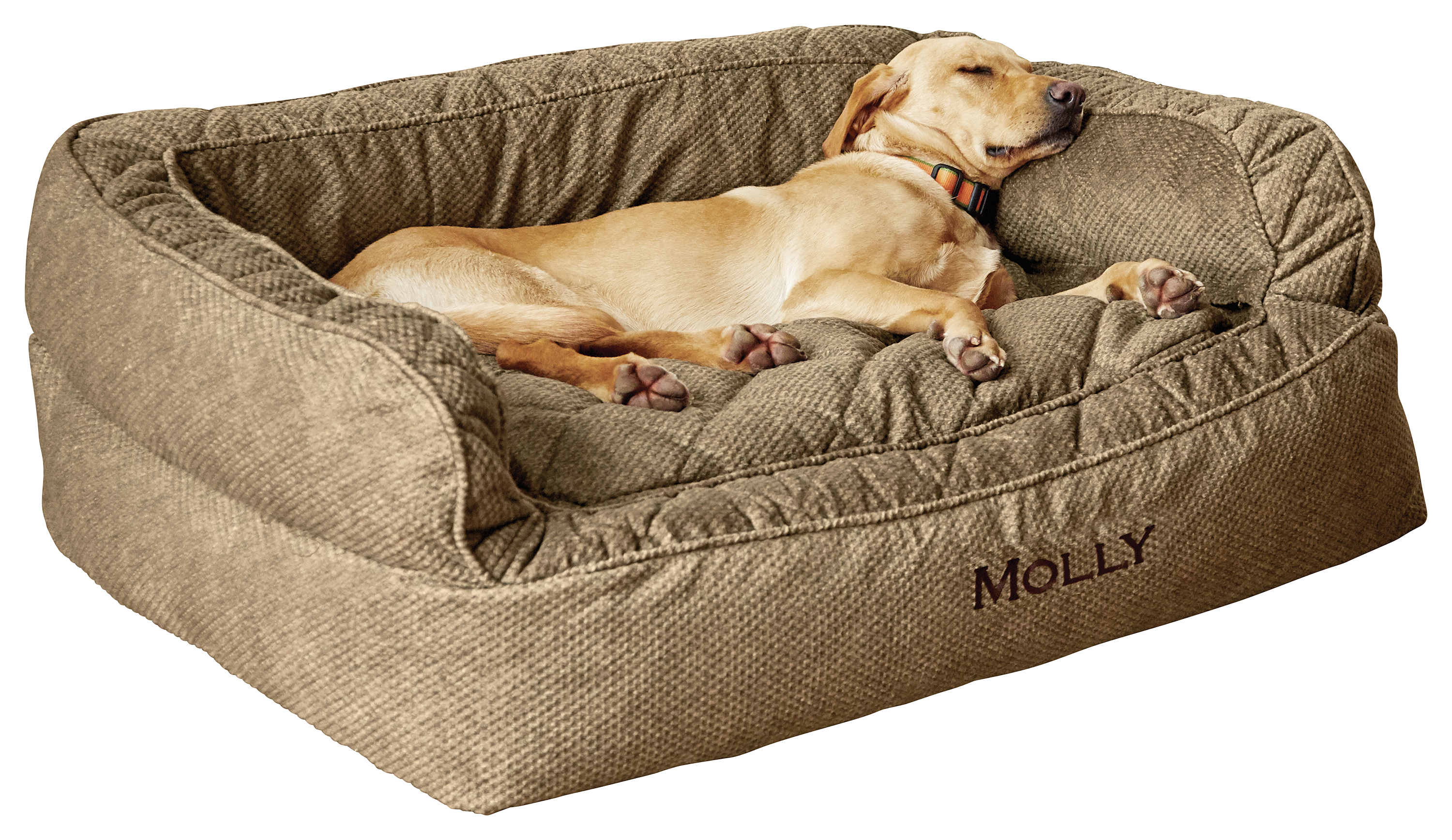 Orvis ToughChew® ComfortFill-Eco™ Platform Dog Bed