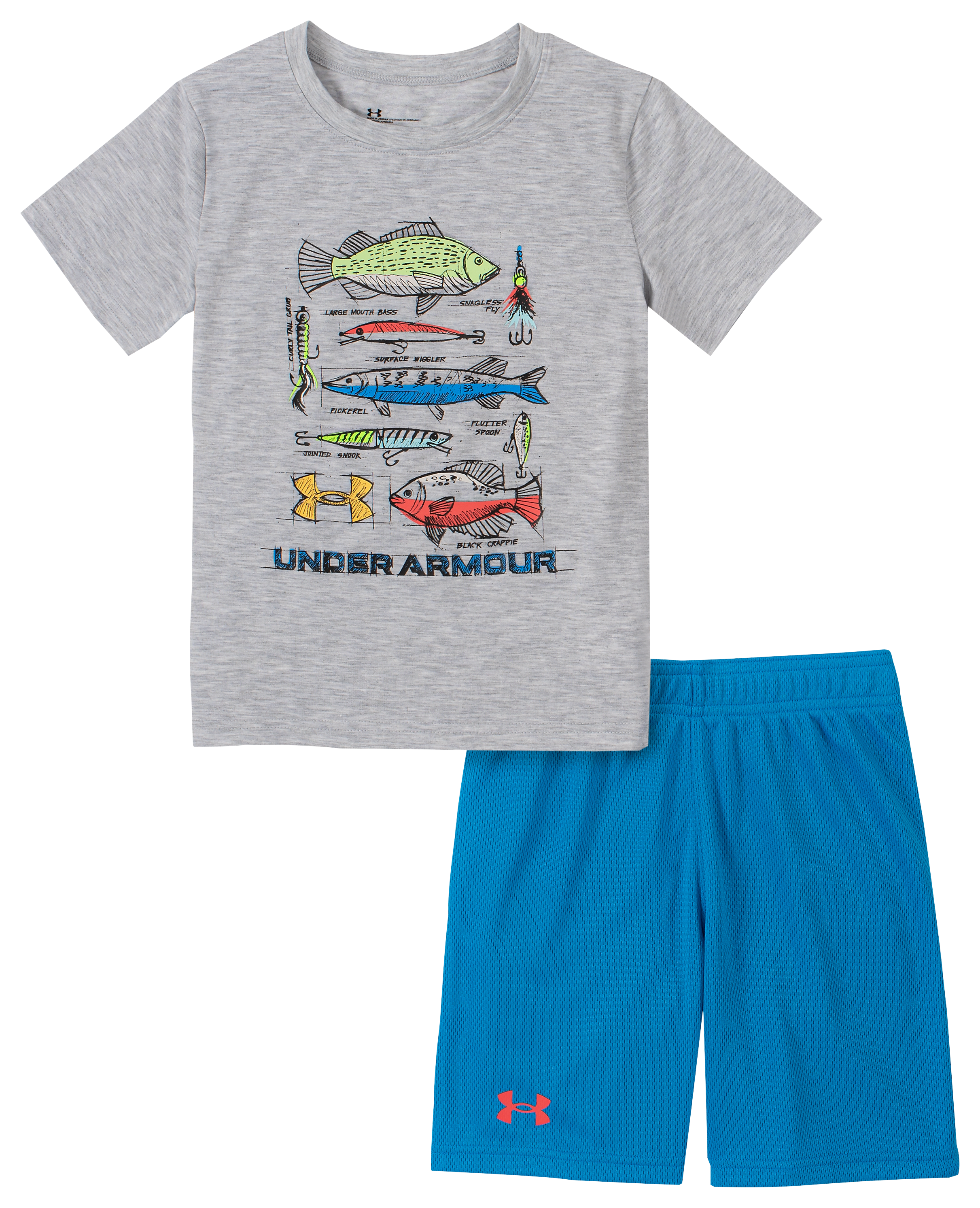 lámpara Mencionar Mortal Under Armour Monster Fish Short-Sleeve T-Shirt and Shorts Set for Babies or  Toddlers | Cabela's