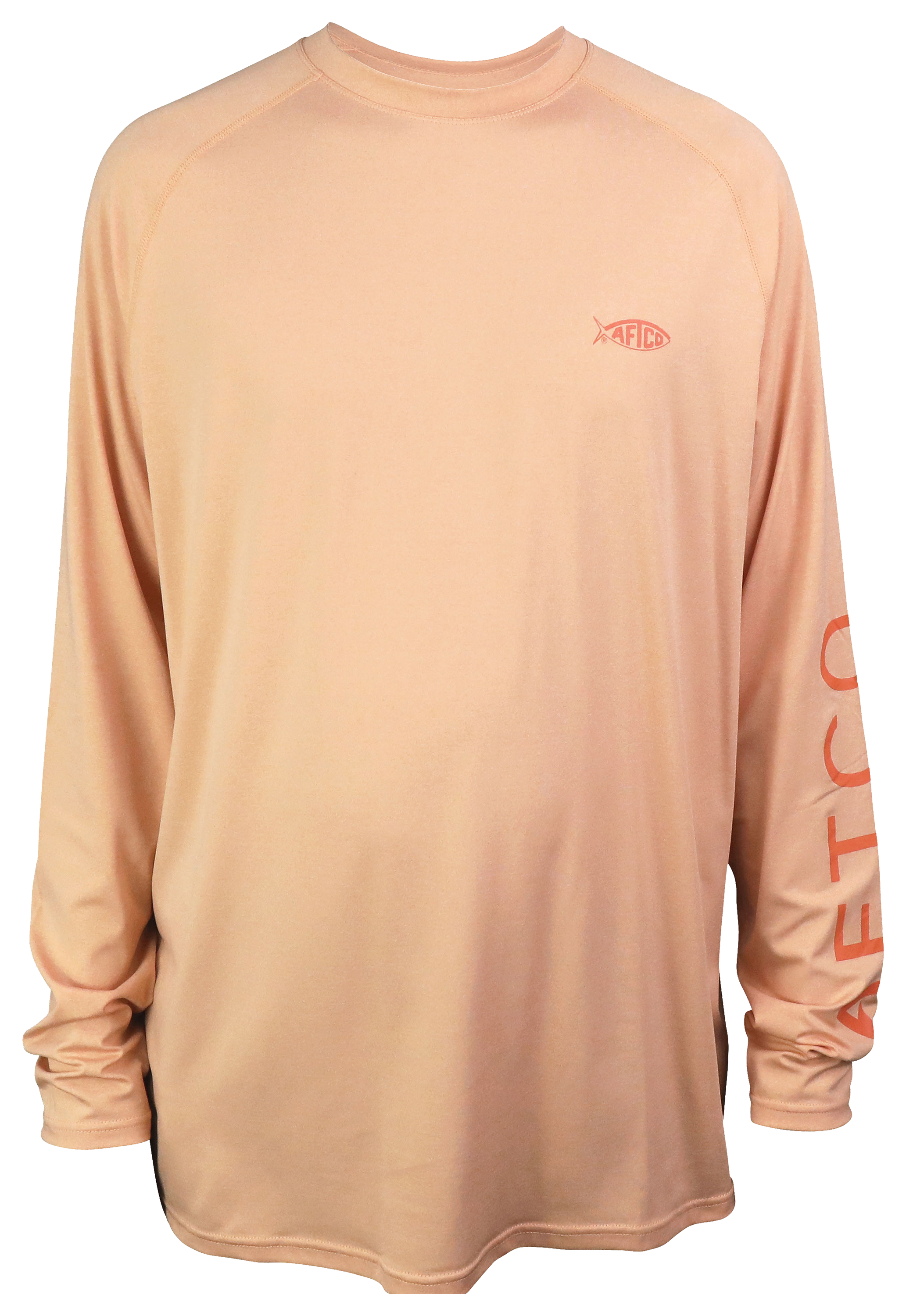 AFTCO Samurai 2 Long-Sleeve Shirt for Men - Melon Heather - 2XL product image