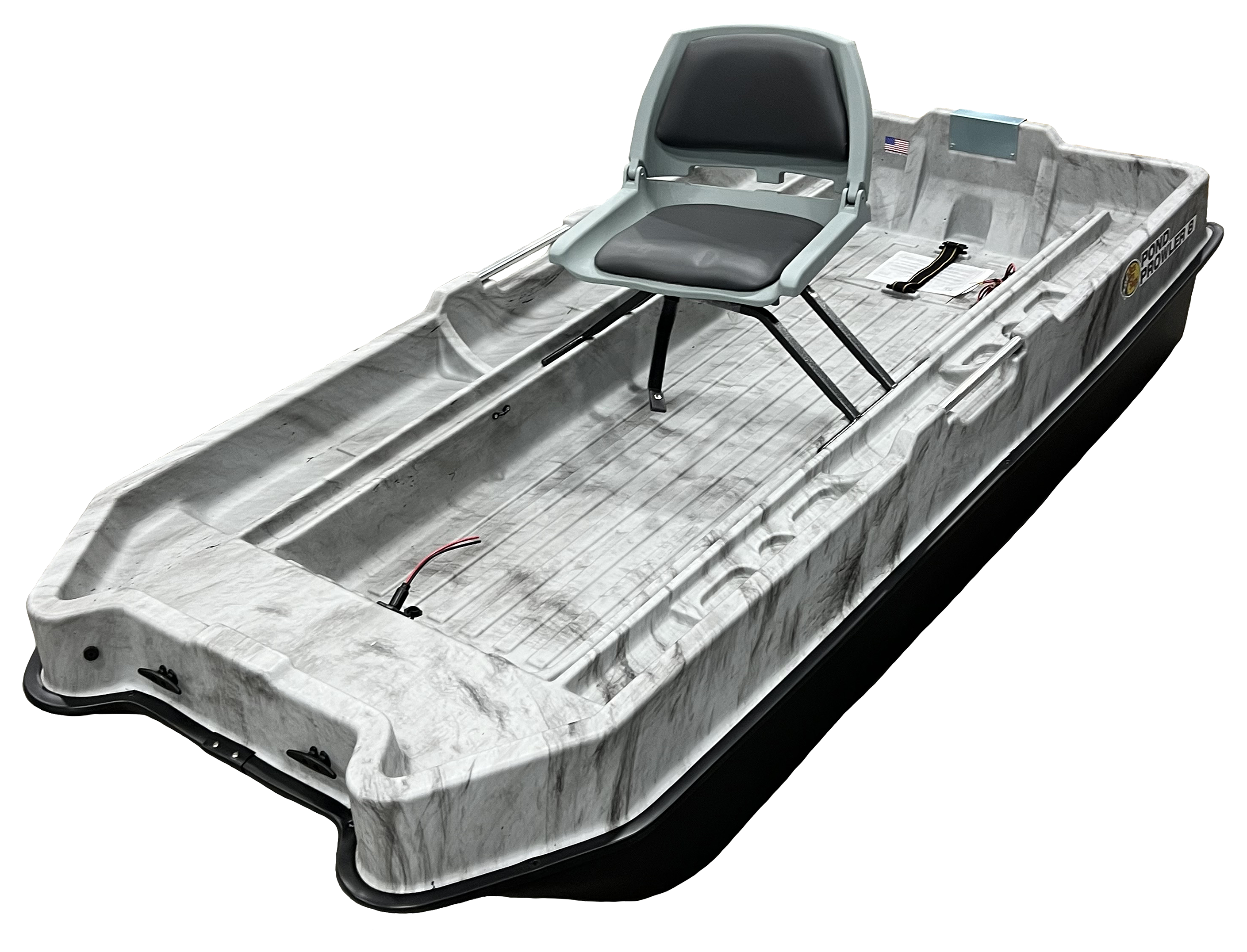 BASS PRO SHOPS Pond Prowler 8 Fishing Boat