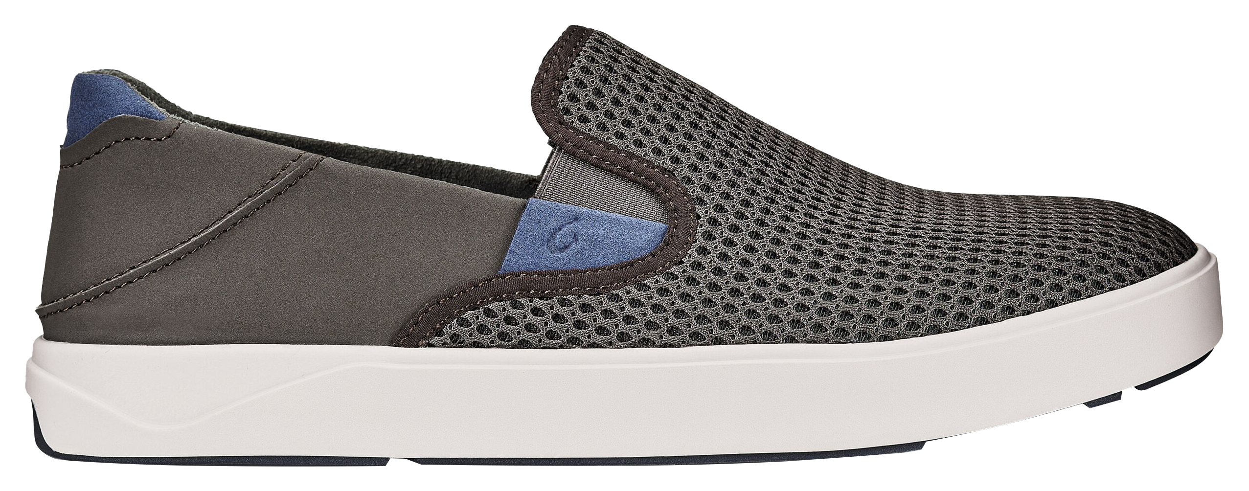 Image of OluKai Lae'Ahi Slip-On Sneakers for Men - Pavement/Pavement