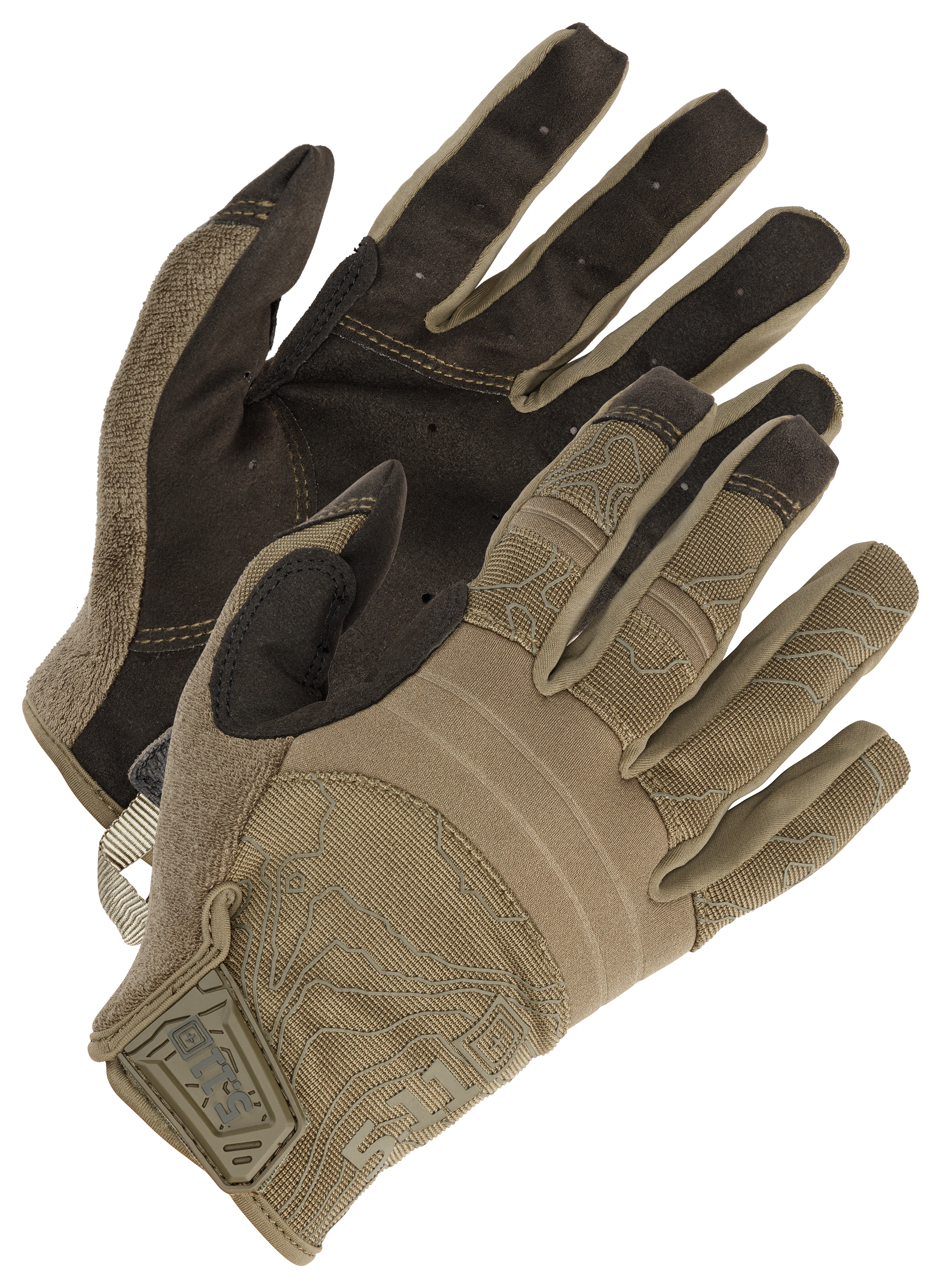 5.11 Tactical Competition Shooting Gloves for Men - Ranger Green - L