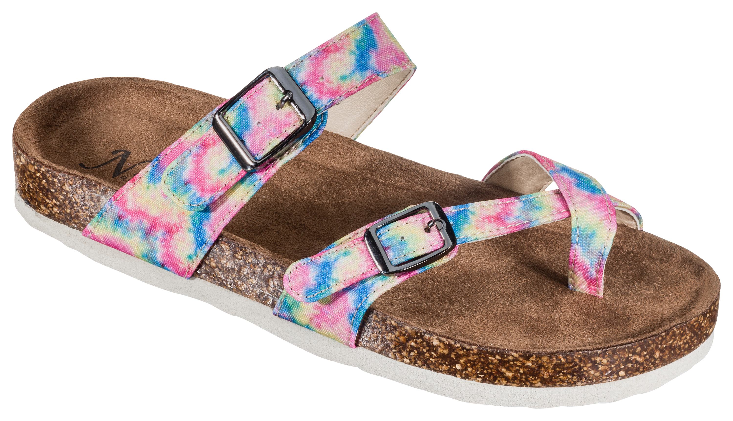 NATURAL REFLECTIONS Maggie Buckle Toe Loop Sandals