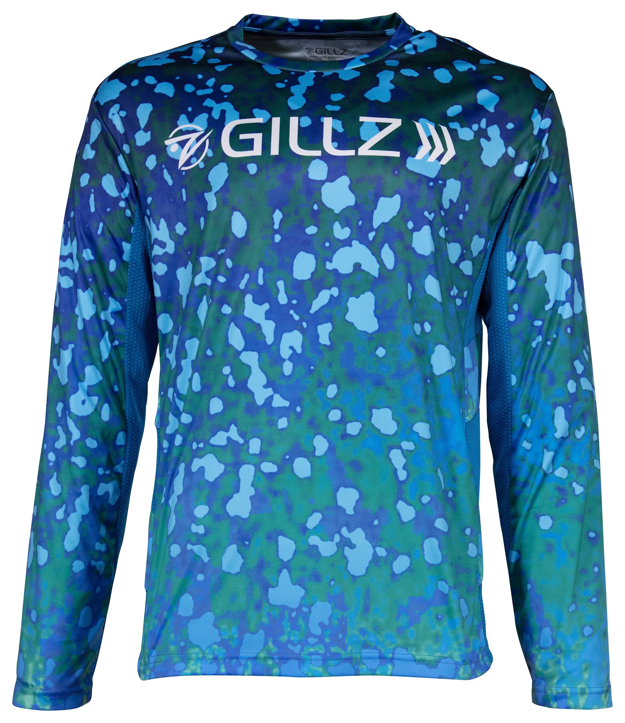 Gillz Men's Waterman UV Series V3 Long Sleeve Shirt - 2X-Large Peacock Bass