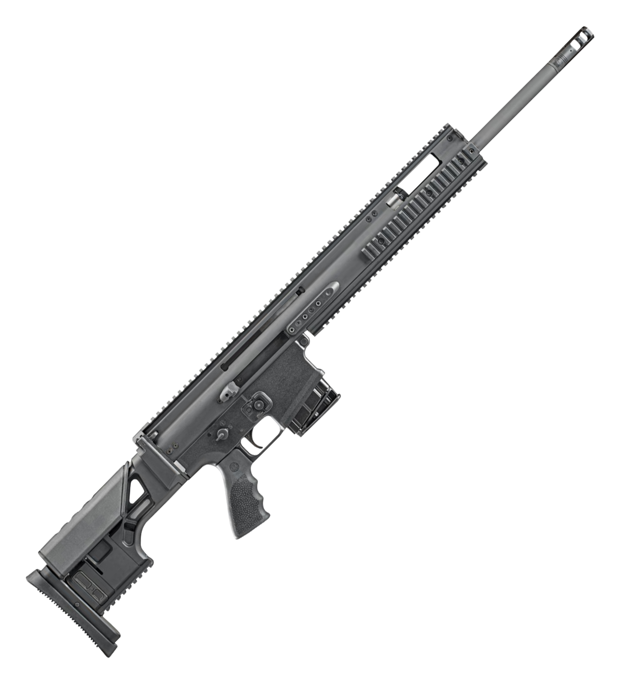 FN SCAR 20S Semi-Auto Rifle - 6.5 Creedmoor - Black - FN