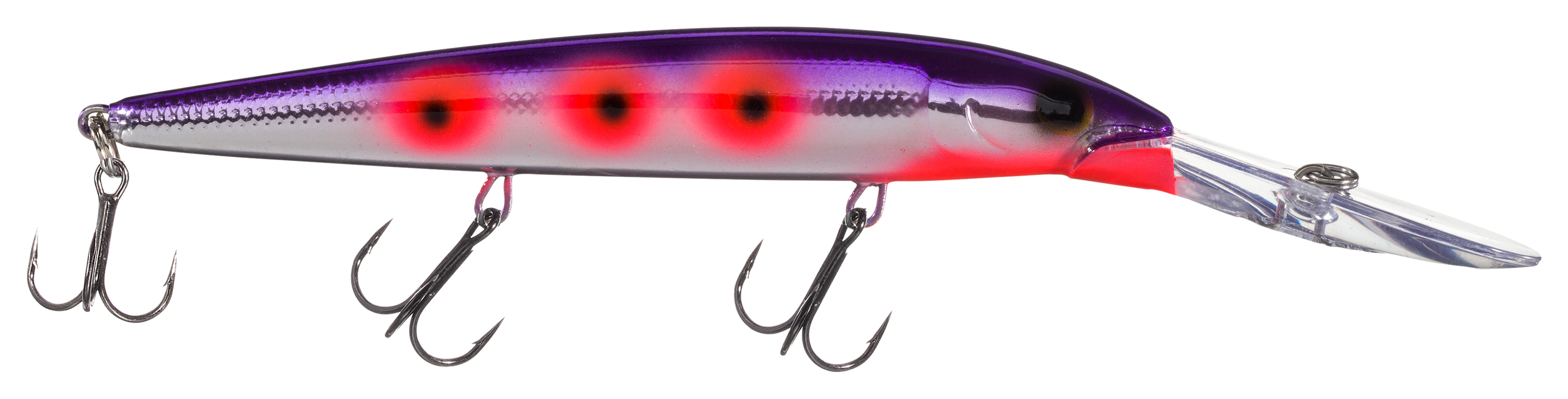 Rapala Down Deep Husky Jerk Custom Colors by Yeck Lures - 4-3/4 - Purple