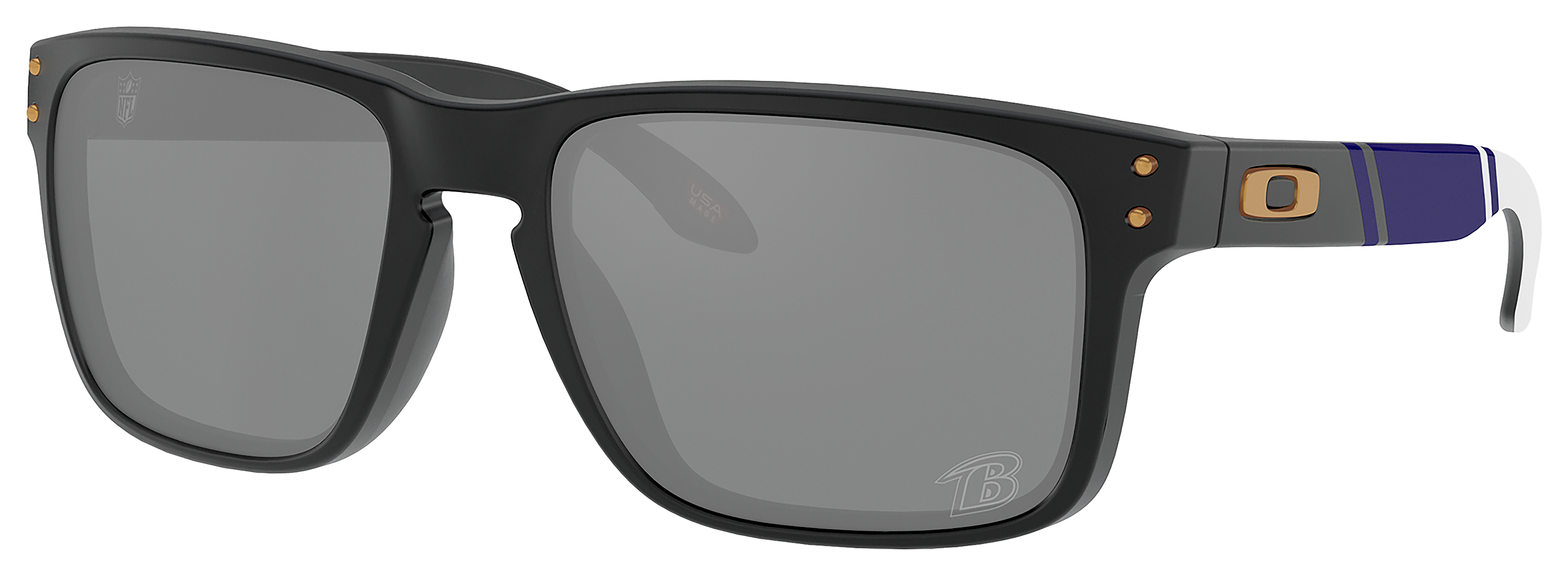 OAKLEY Baltimore Ravens-áHolbrook-áOO9102-áPrizm-áGrey Sunglasses