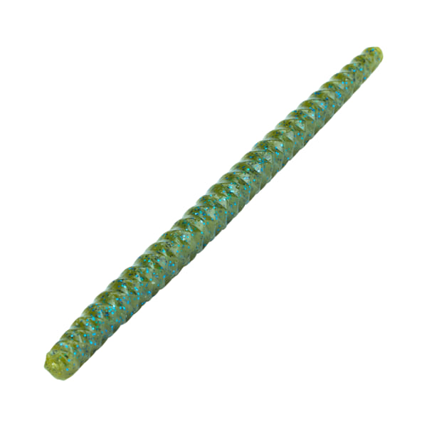 6th Sense Fishing Clout 5.4 Stick Bait Worm - 5.4″ - Green Pumpkin Blue