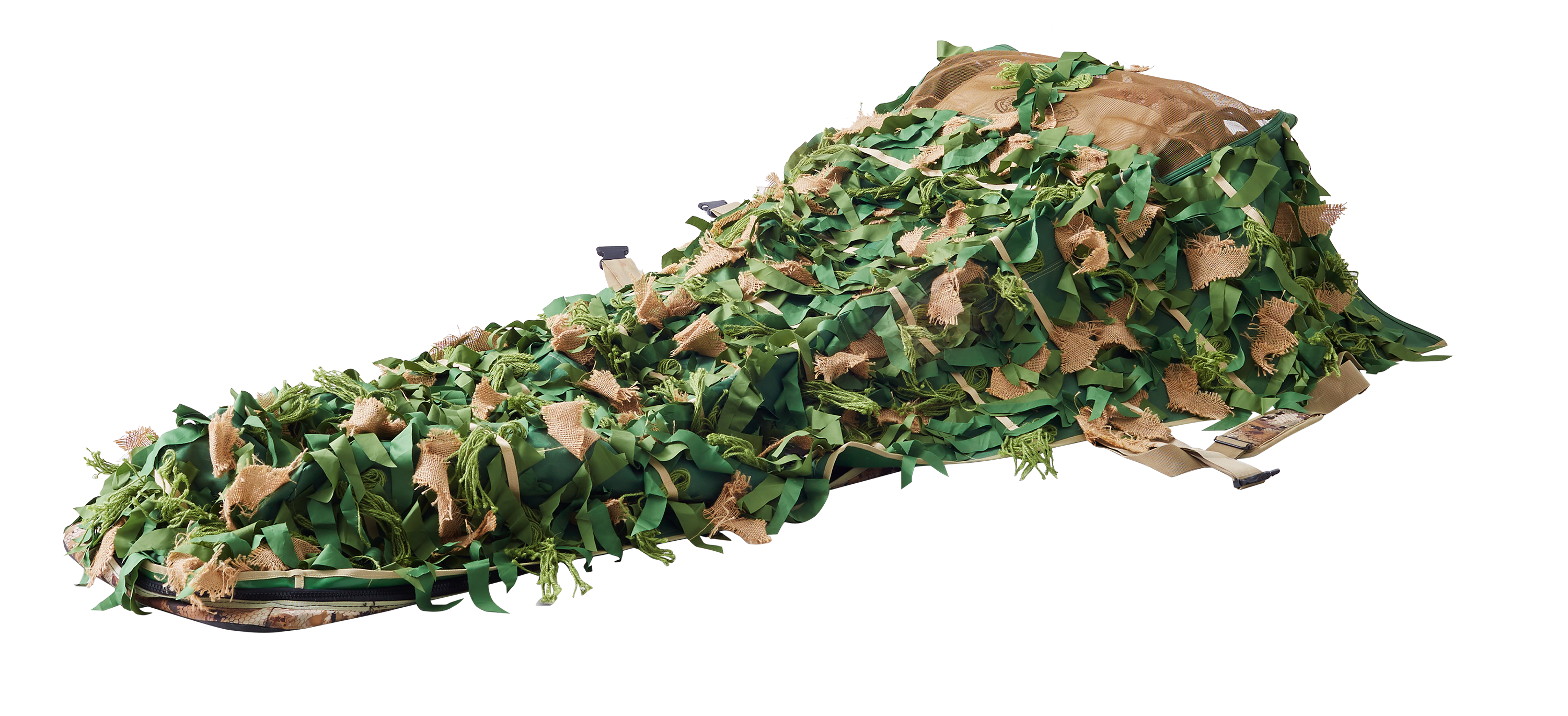 RigEm Right Xtreme Ghillie Layout Blind Cover - Green
