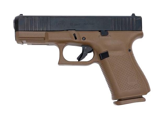 GLOCK G19 Gen5 9mm Semi-Auto Pistol with FDE Frame - GLOCK