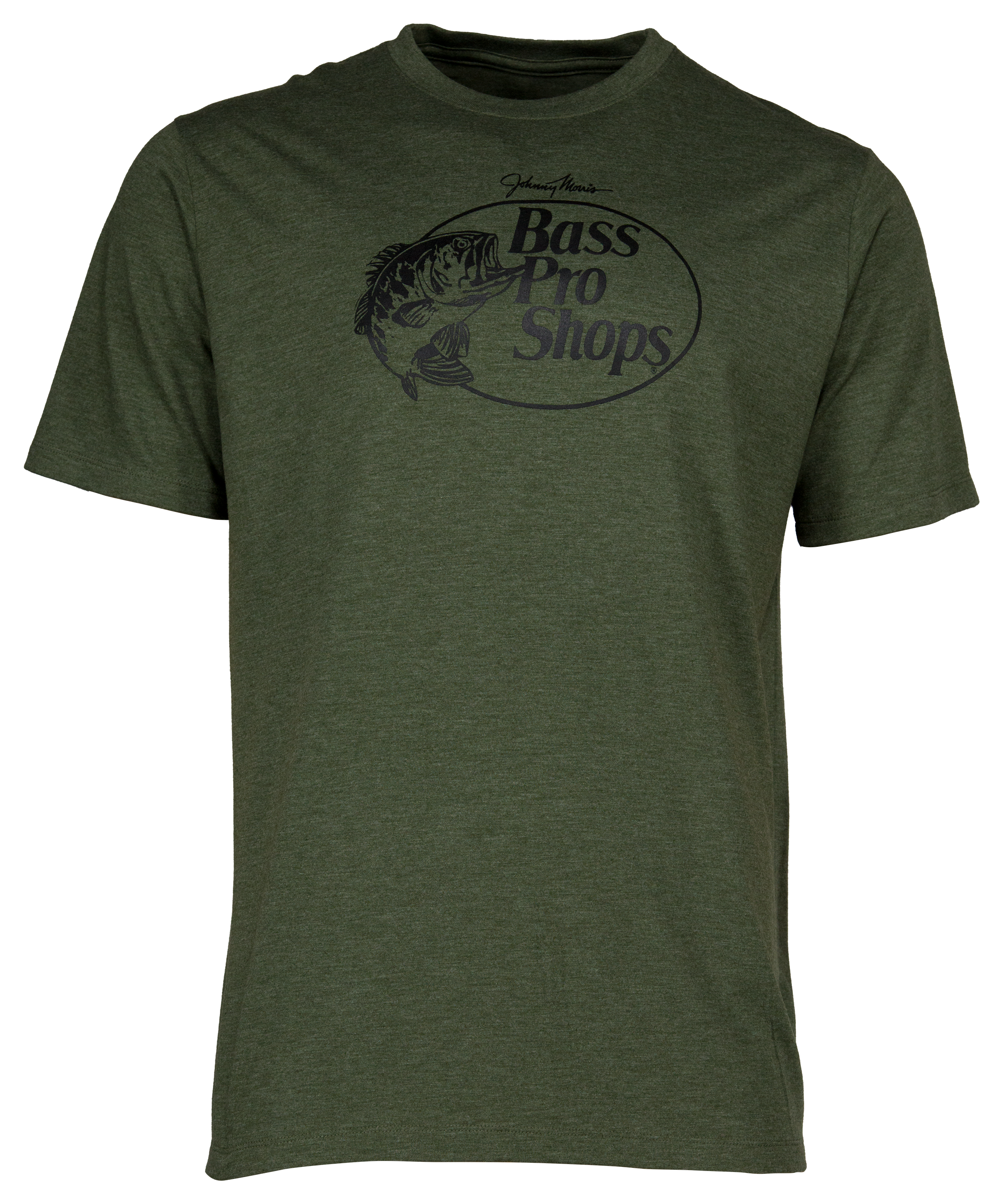 BASS PRO SHOPS Tri-Blend Logo Short-Sleeve T-Shirt for Men