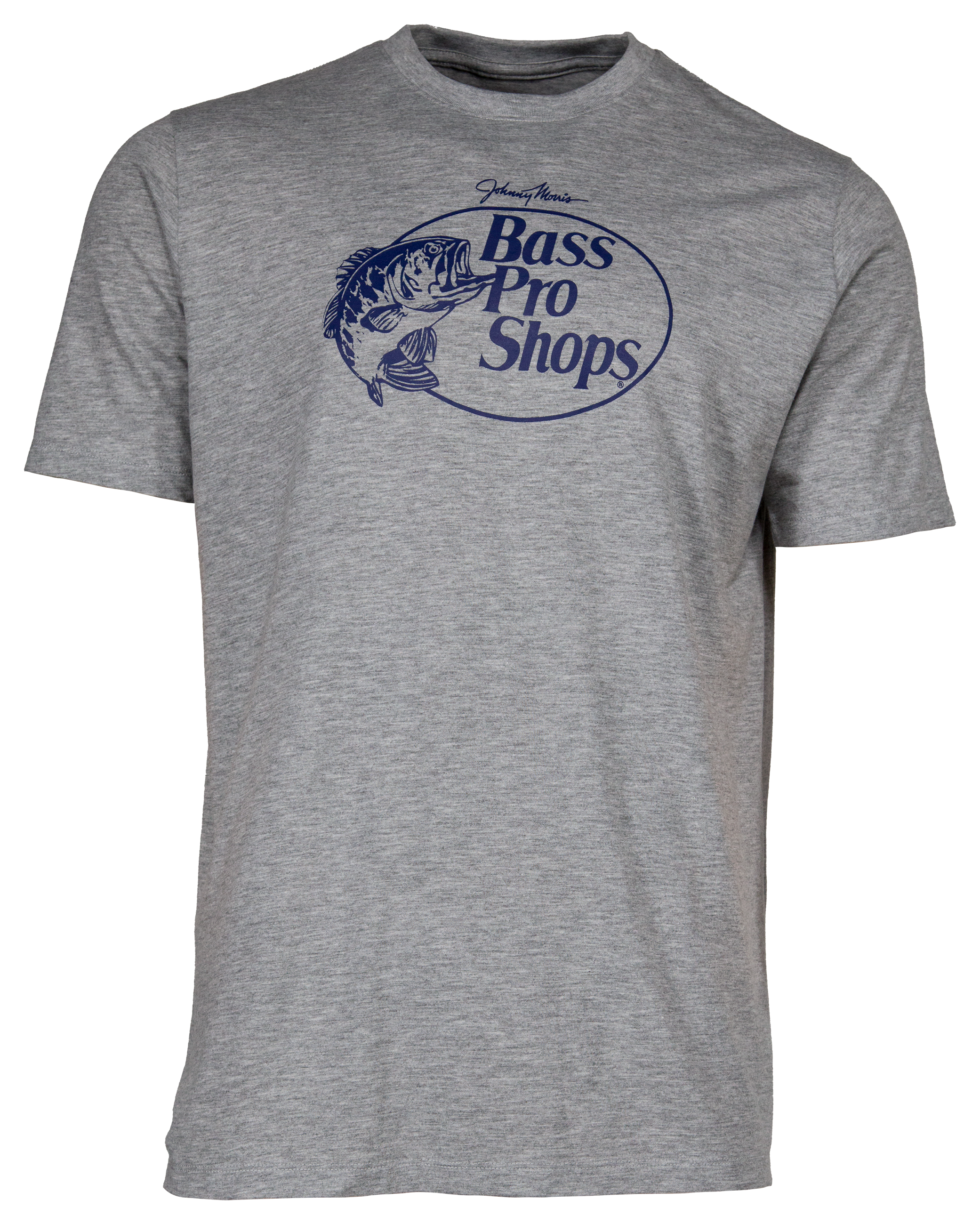 BASS PRO SHOPS Tri-Blend Logo Short-Sleeve T-Shirt for Men