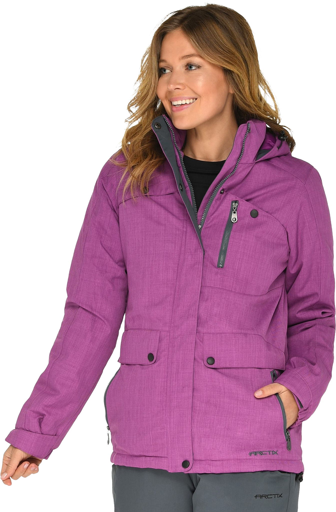 Image of Arctix Daybreak Jacket for Ladies - Amethyst Melange - S