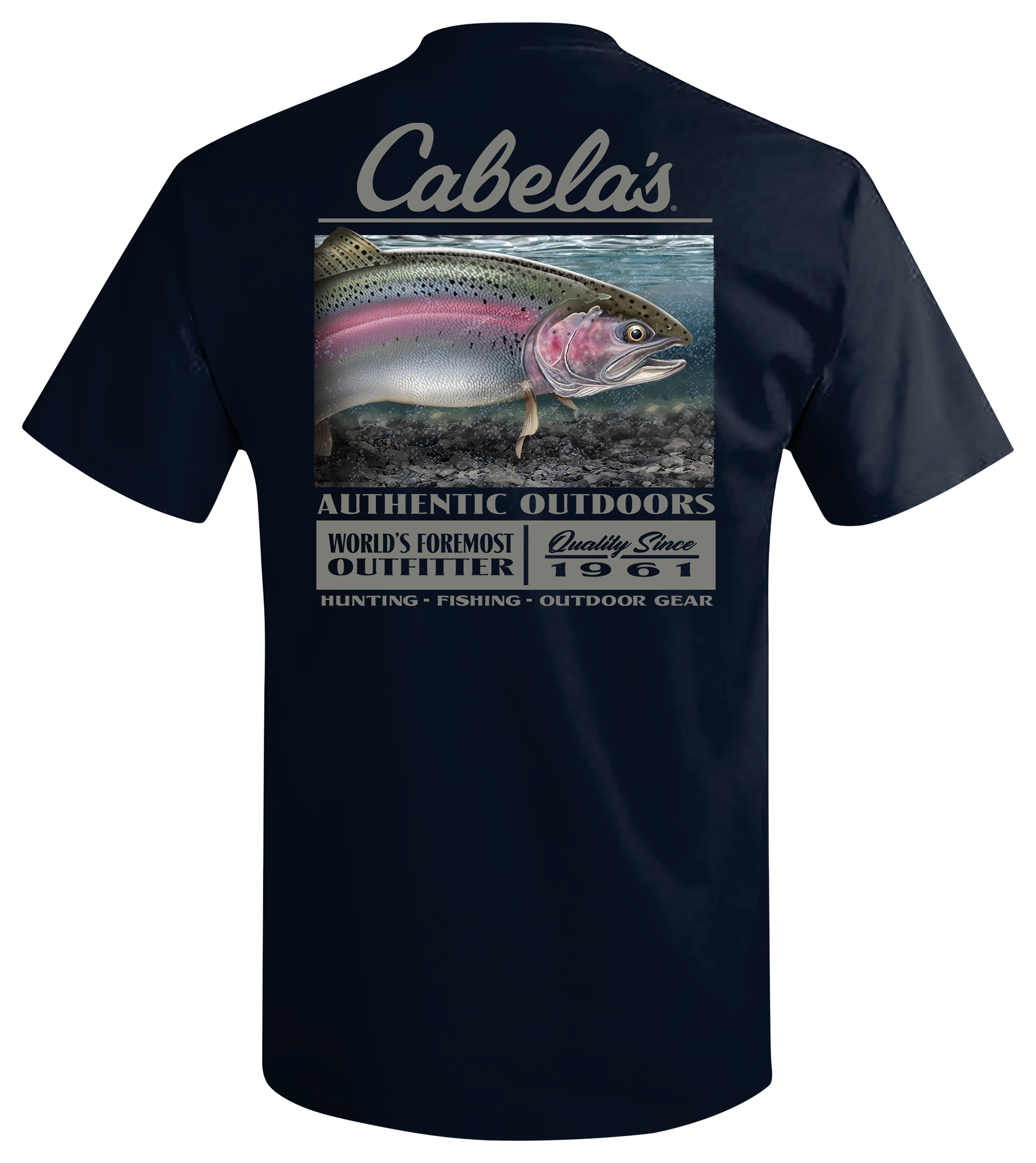 Cabela's Wildlife Series Trout Short-Sleeve T-Shirt for Men
