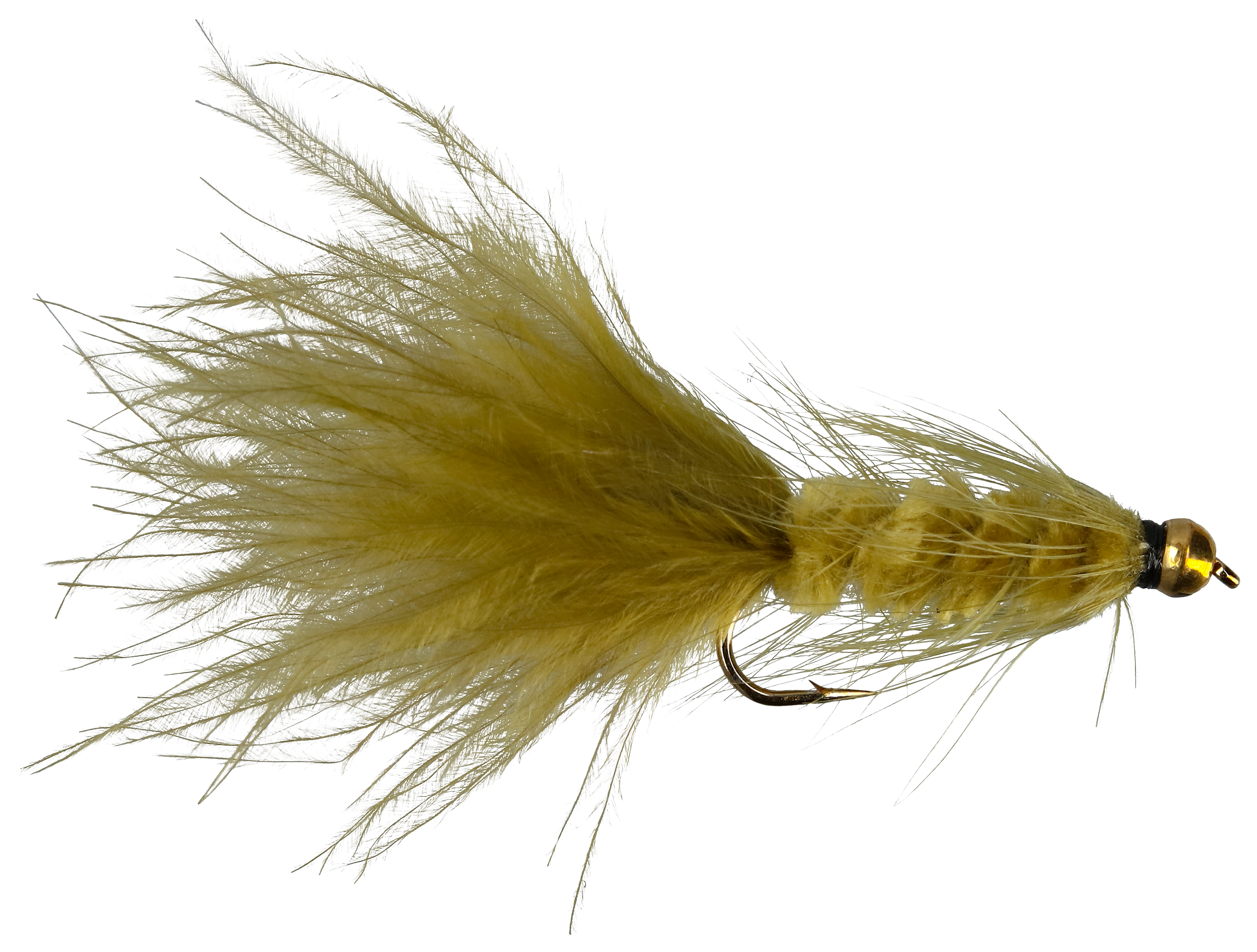 White River Fly Shop Bead-Head Woolly Bugger Flies - 10 - Olive - 100790775-2992486 - Lures The White River Fly Shop® Bead-Head Woolly Bugger sku 100790775-2992486