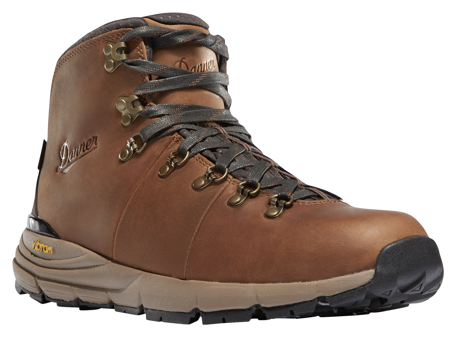 Danner Mountain 600 Waterproof Hiking Boots for Men - Rich Brown - 9M
