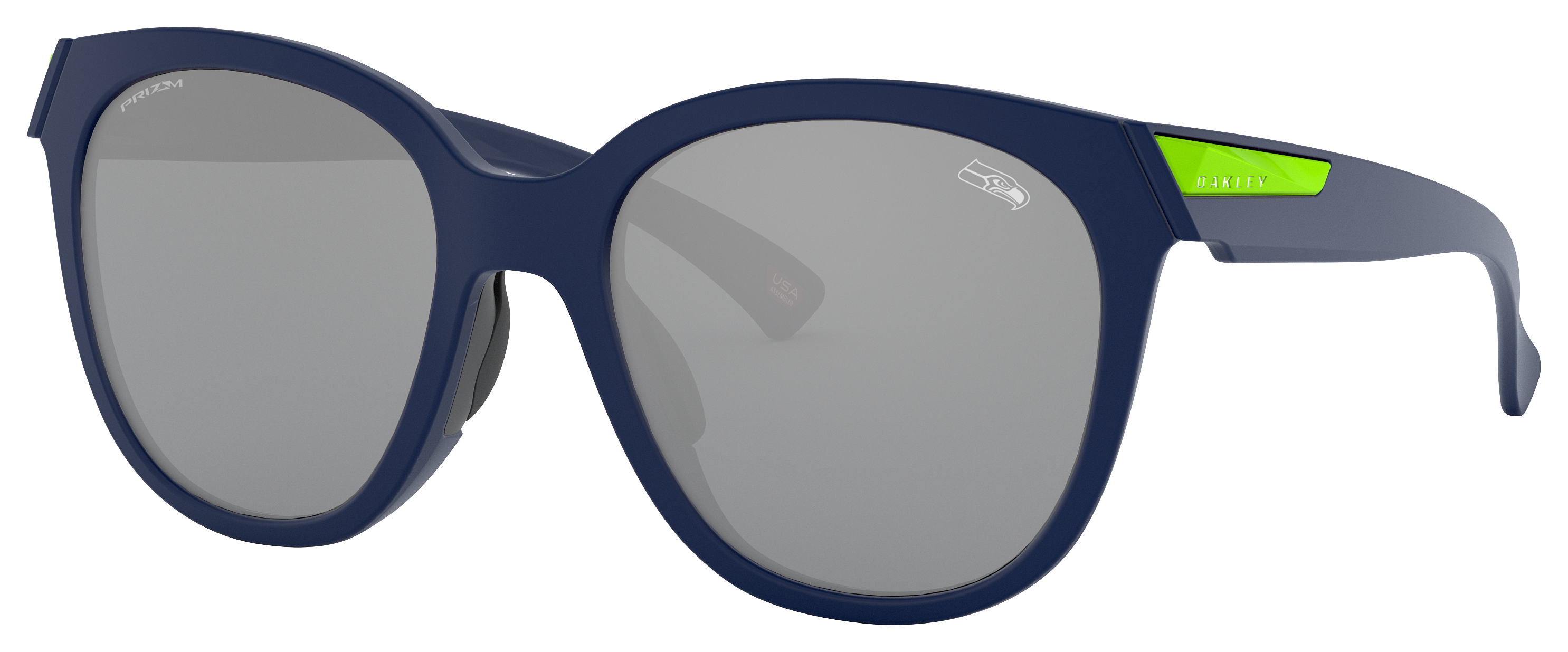 OAKLEY Seattle Seahawks Low Key OO9433 Prizm Grey Sunglasses for Ladies