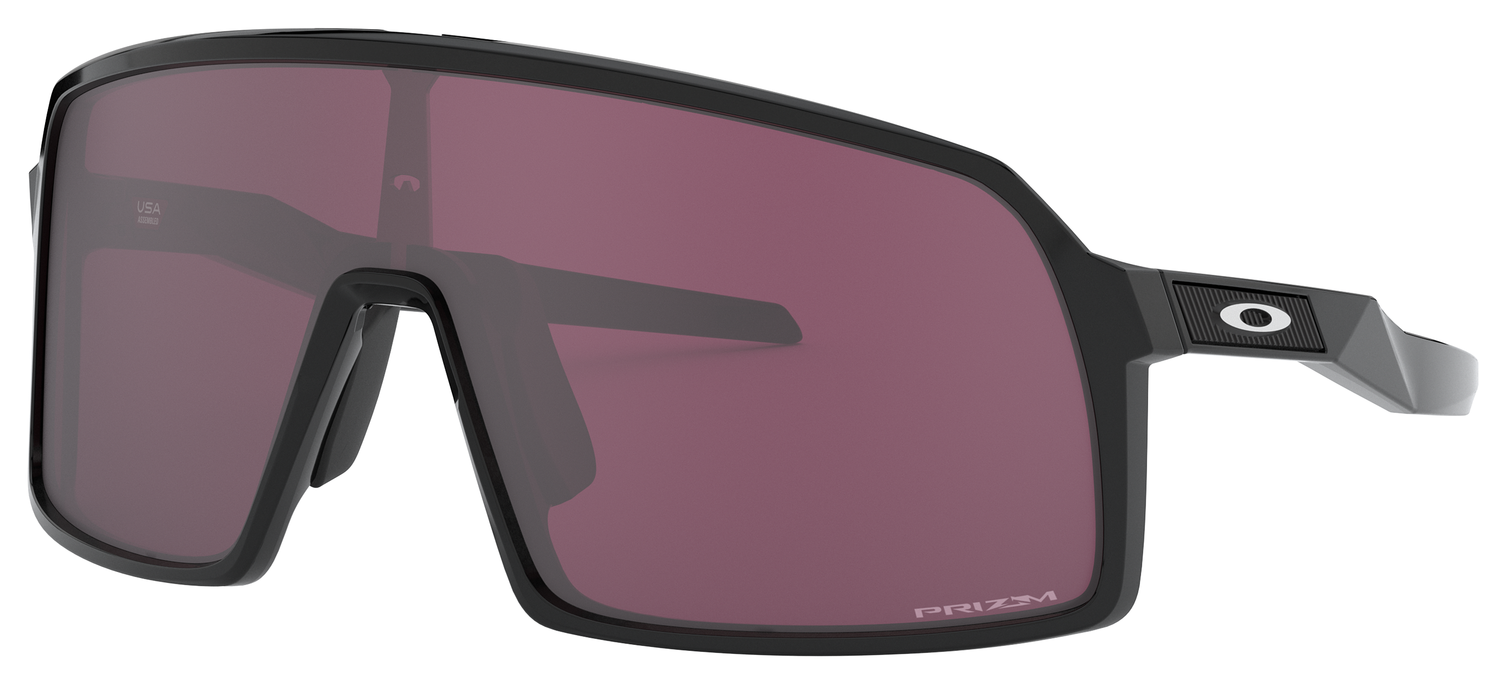 Image of Oakley Sutro S OO9462 Prizm Road Sunglasses - Polished Black/Prizm Road Black - Small