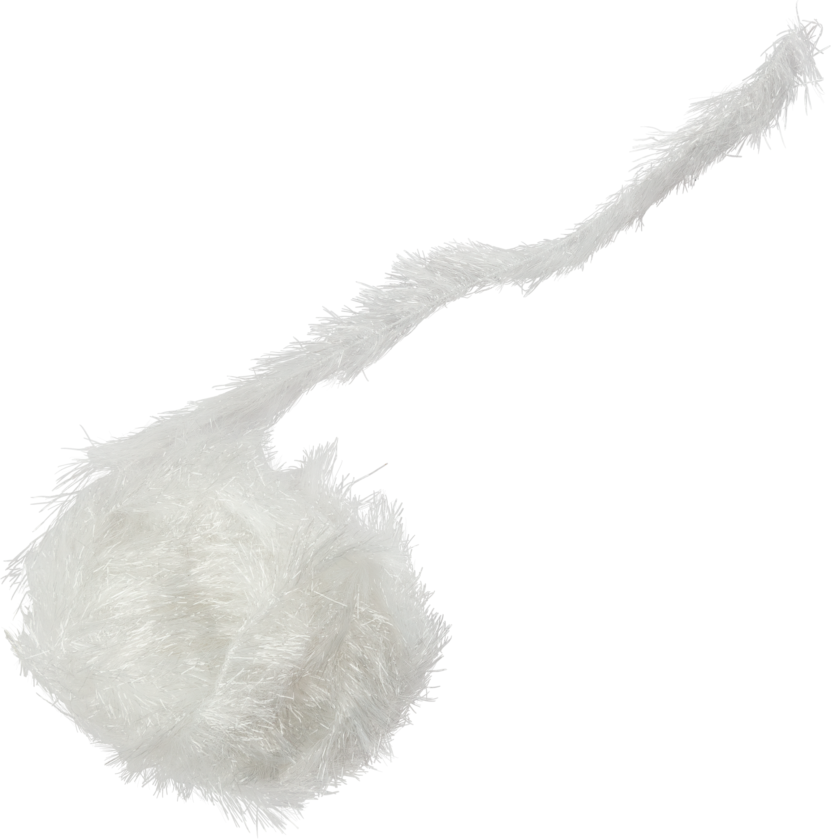 Image of "Hareline Dubbin Chocklett's Finesse Body Chenille - 1-1/4"" - Clear"