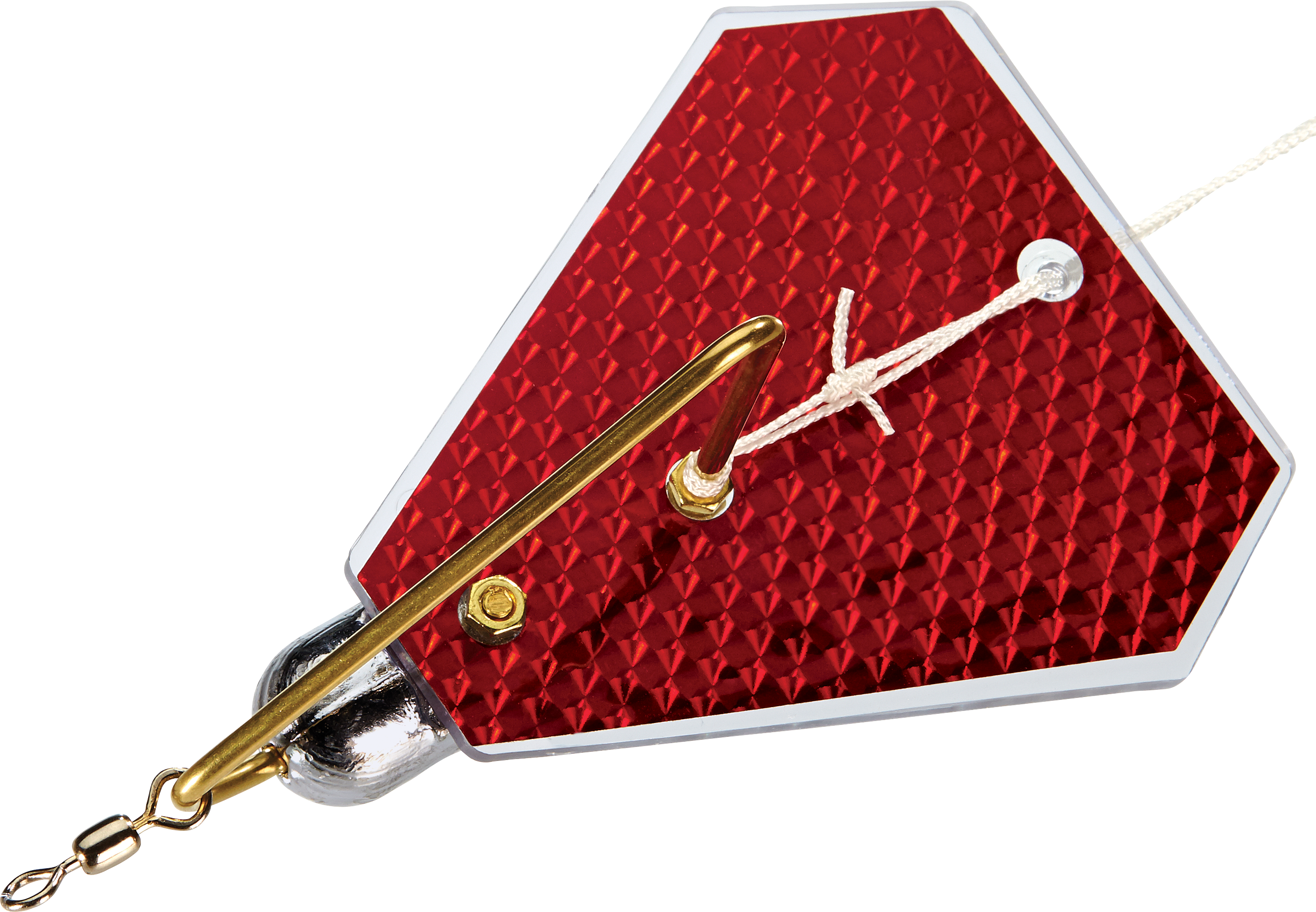 EZ Tackle Delta Diver - 5-1/4 - Clear/Red