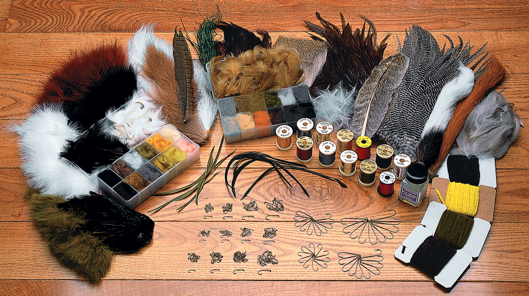 Colorado Anglers Supply AA 13 Piece Fly Tying Kit Bag 