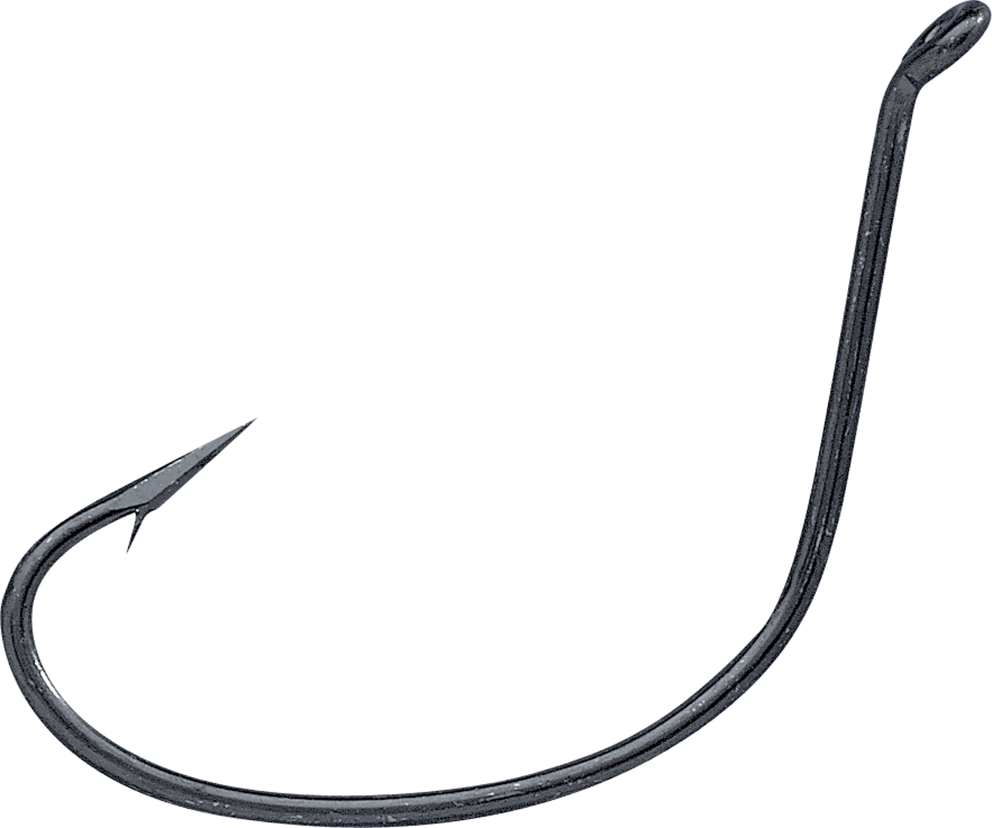 Eagle Claw Lazer Sharp Kahle Up Eye Hooks - Platinum Black Plus - 1/0 - 25 Pack