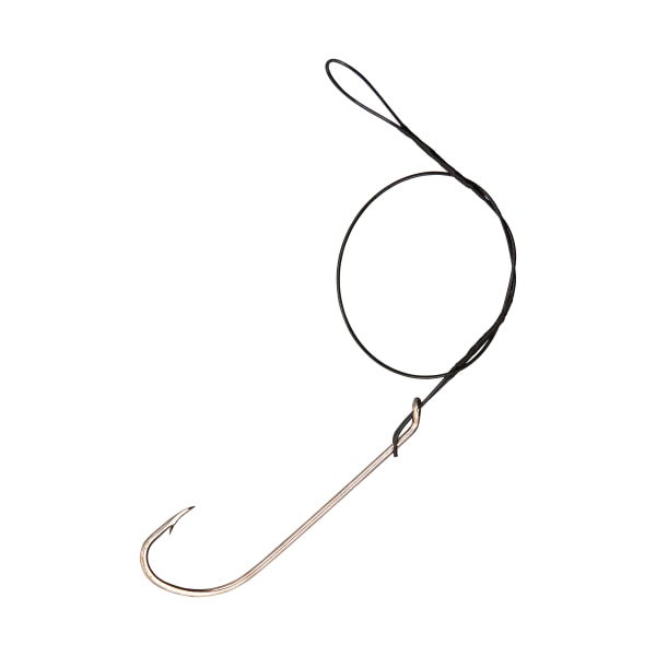 Sea Stiker Wire Snelled Hook - Tin - #4